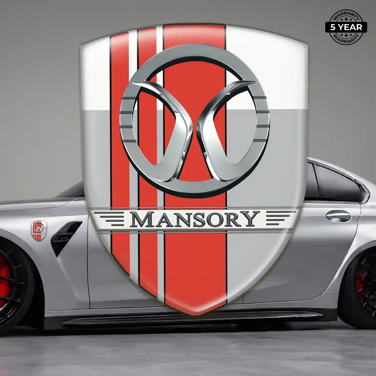 Mansory Emblem Badge Logo Prime Quality