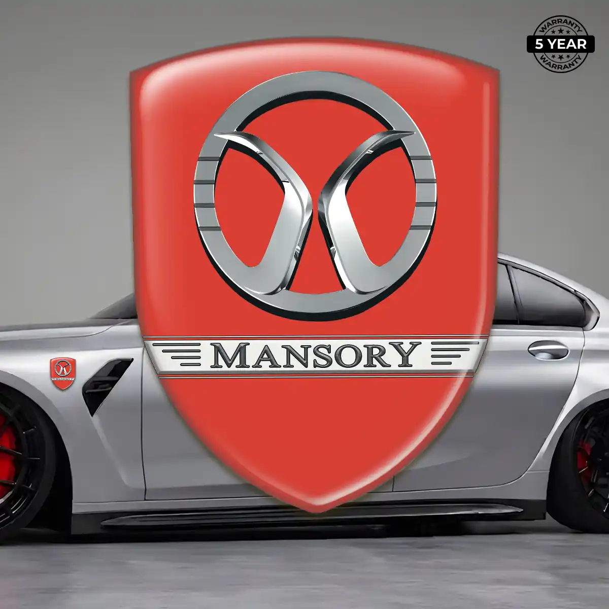 Mansory Emblem Badge Logo Refined Design