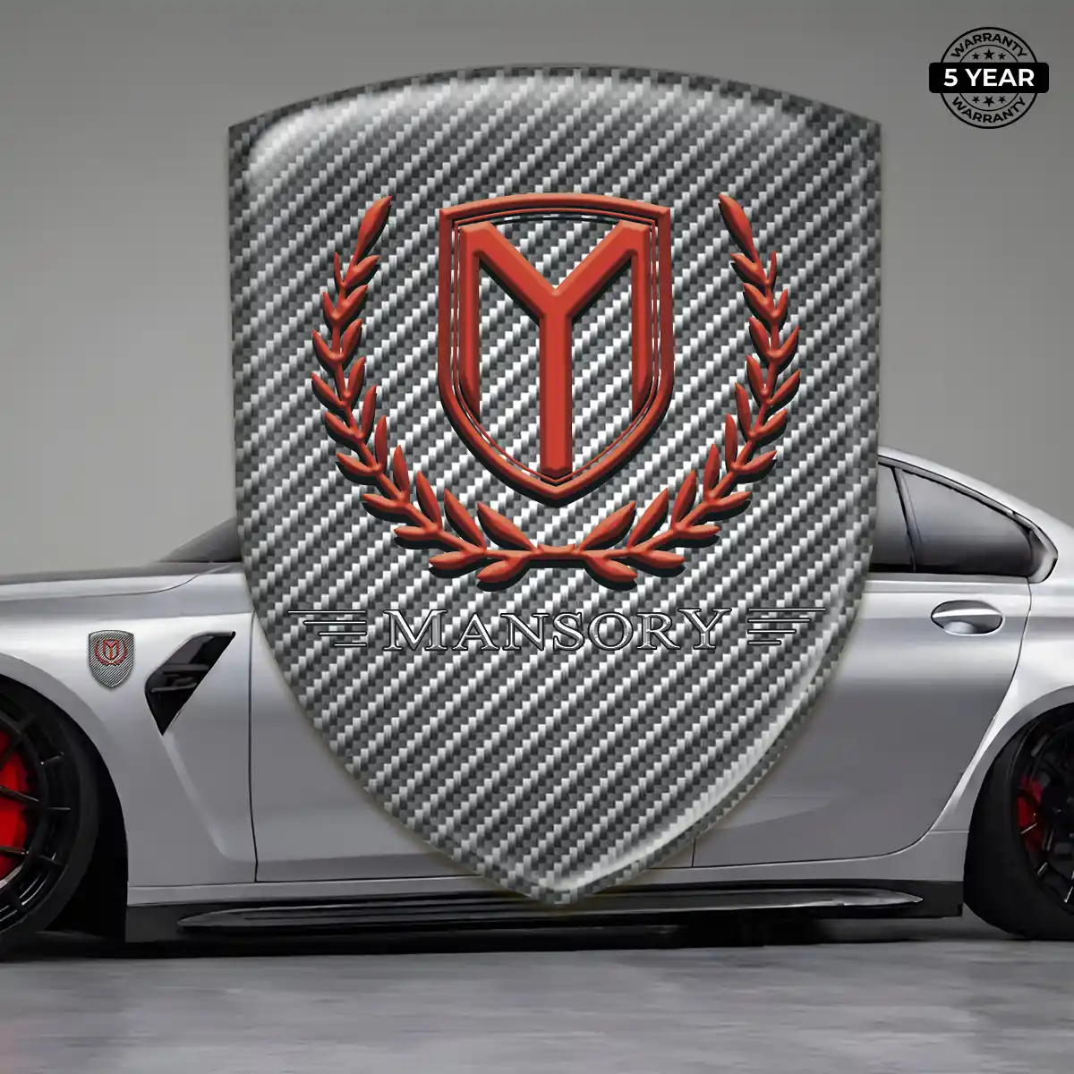 Mansory Emblem Badge Logo Signature Grade