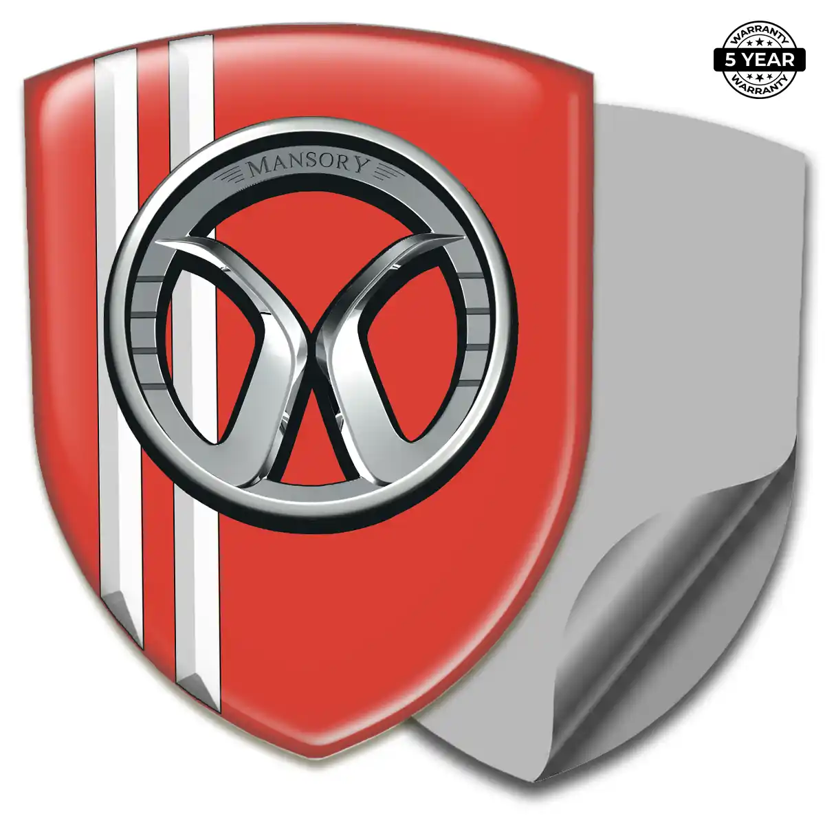 Mansory Emblem Badge Logo Superior Craft