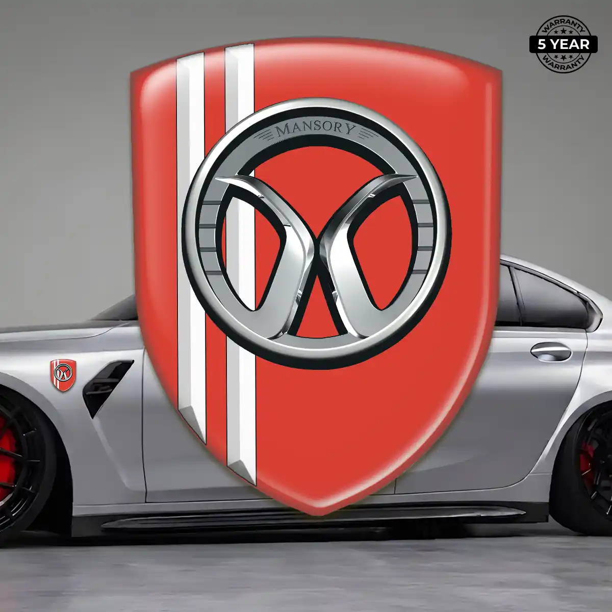 Mansory Emblem Badge Logo Superior Craft