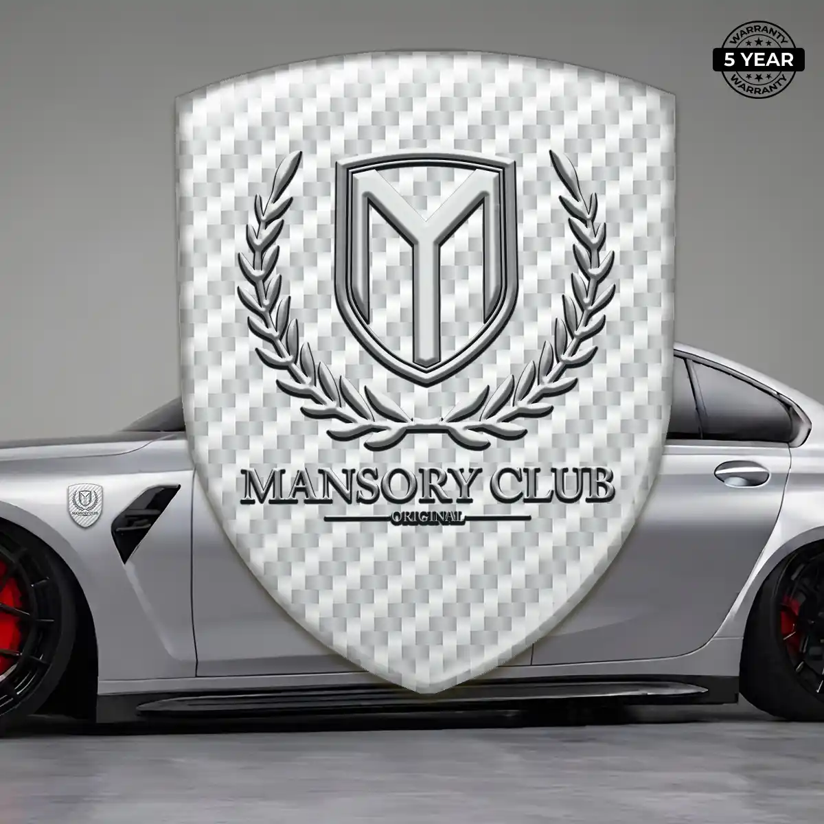 Mansory Emblem Badge Premium Dome