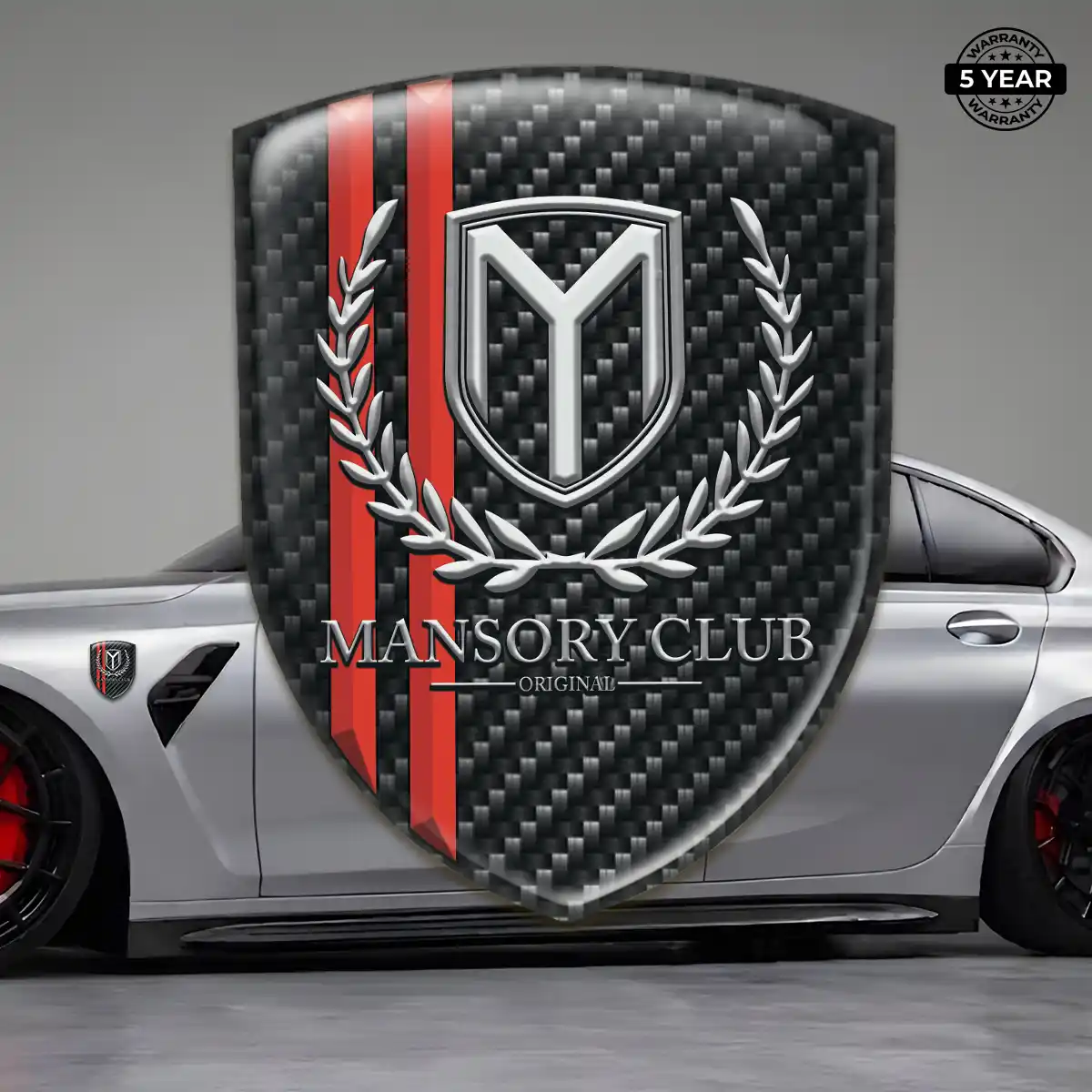 Mansory Emblem Badge Prestige Line