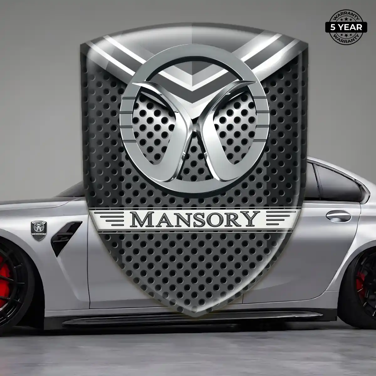Mansory Emblem Badge Resin Elite