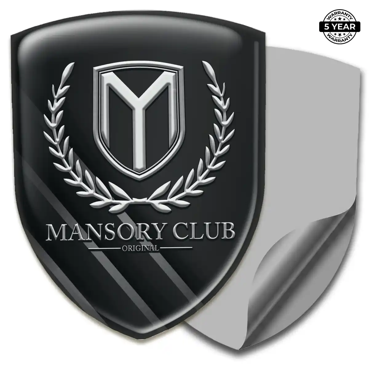 Mansory Emblem Badge Resin Luxe
