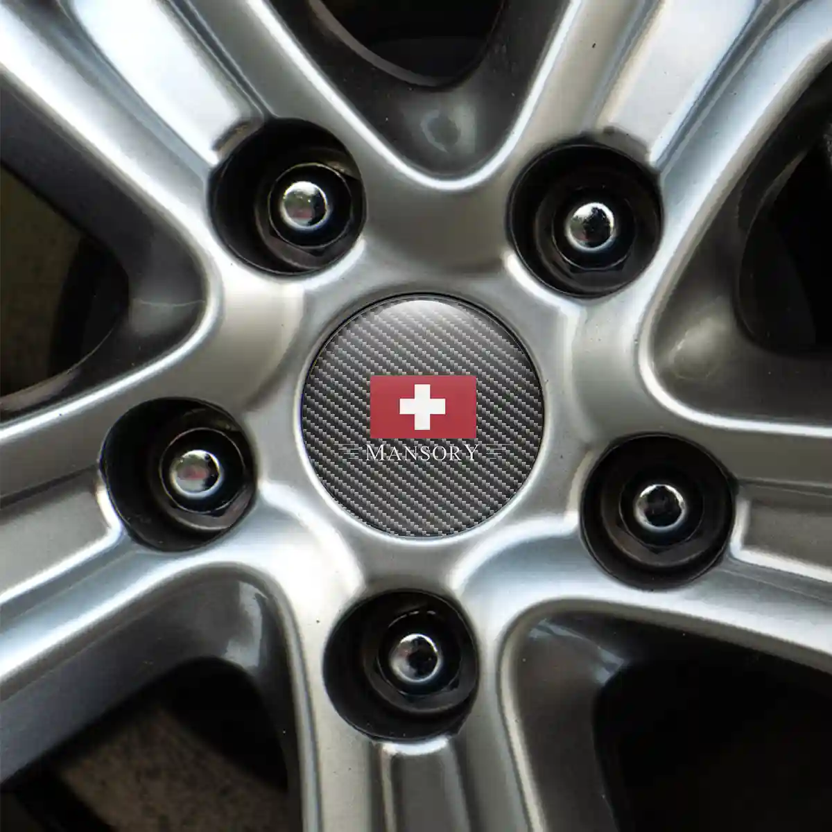 Mansory Emblem Badge Self-Adhesive Sleek Style