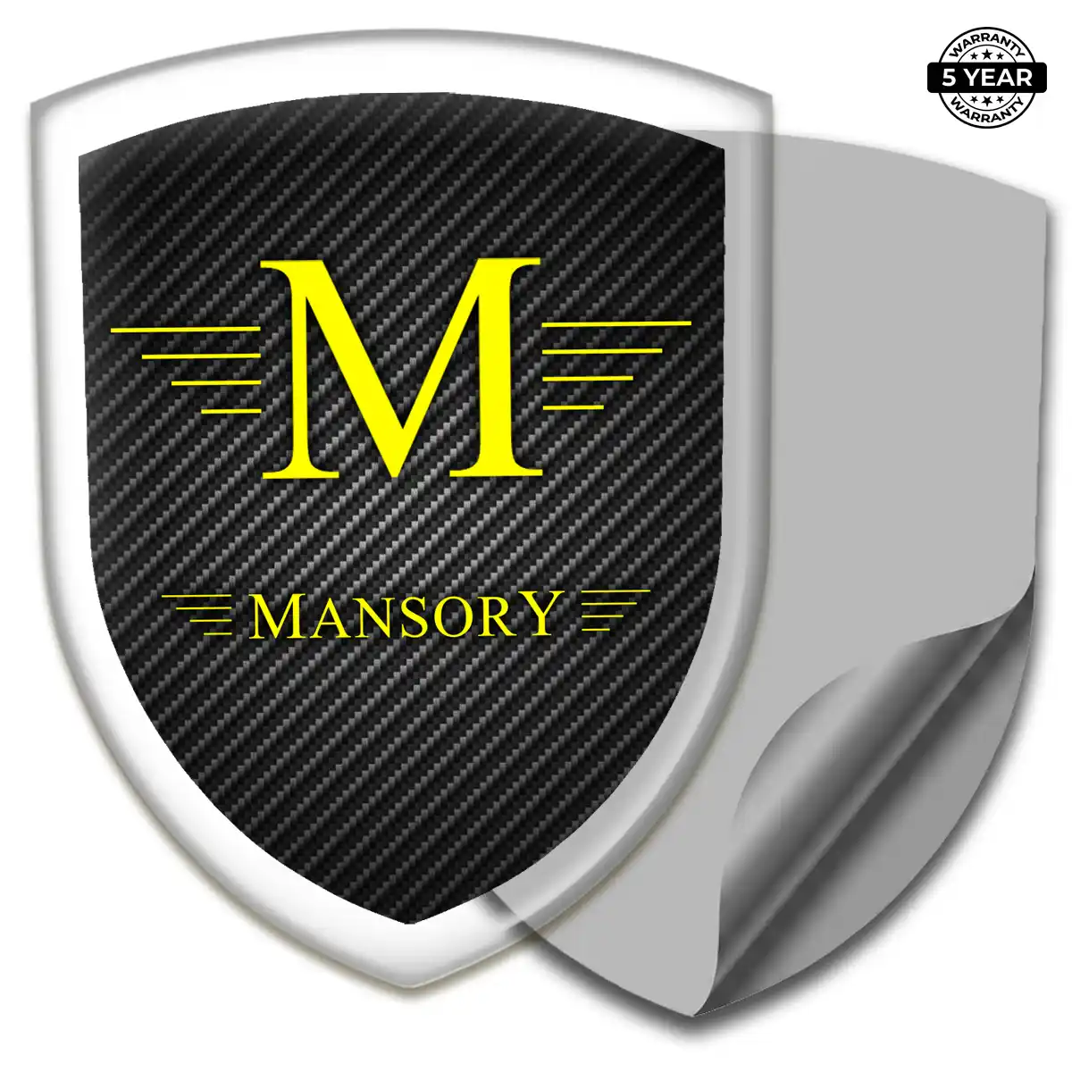 Mansory Emblem Badge Signature Grade