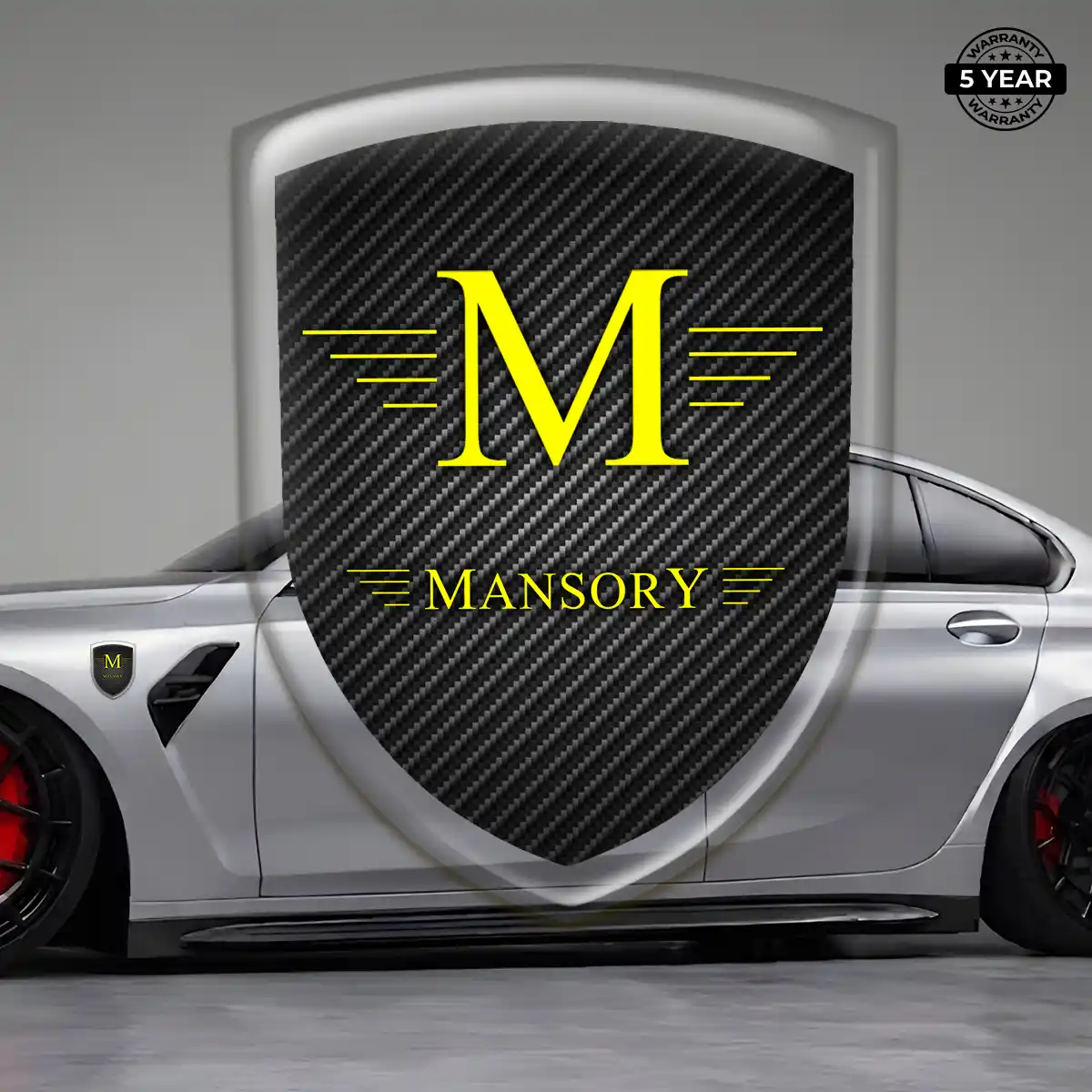 Mansory Emblem Badge Signature Grade
