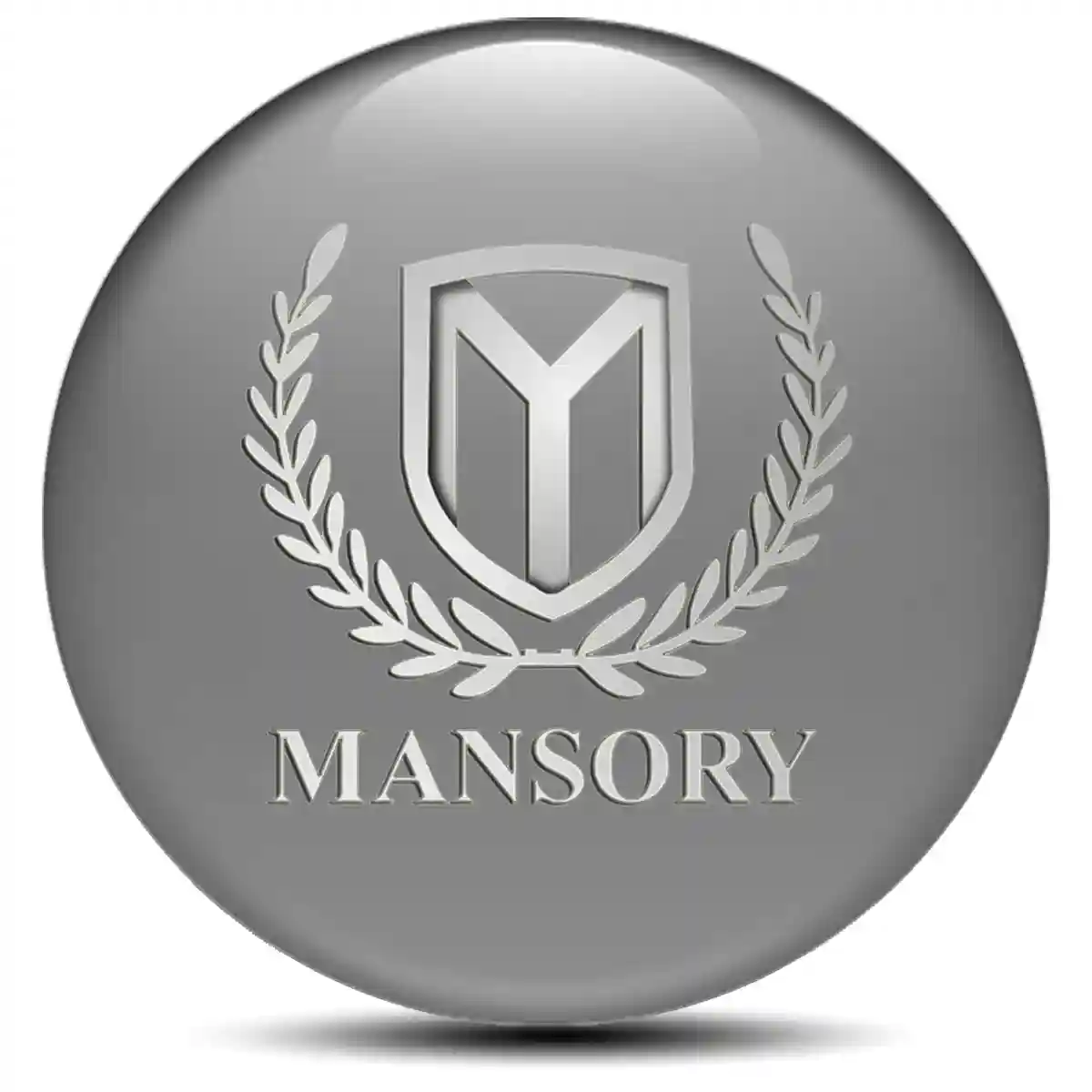 Mansory Emblem Badge Sleek Style