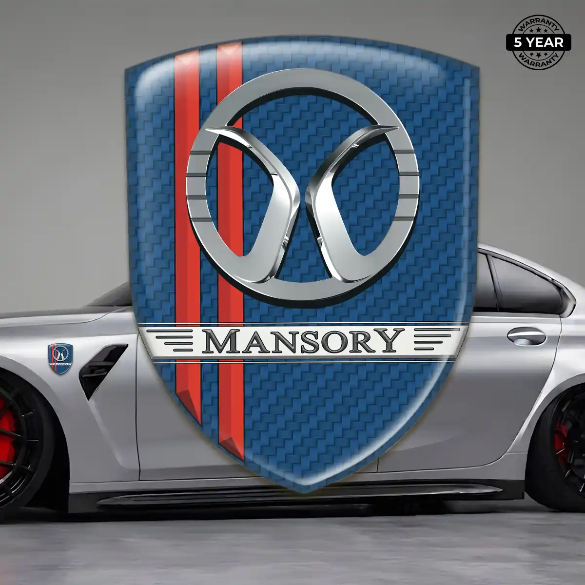 Mansory Emblem Badge Superior Craft