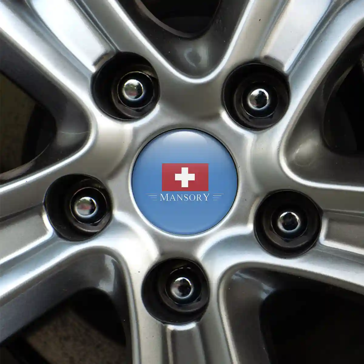 Mansory Emblem Center Hup Cap Sleek Style
