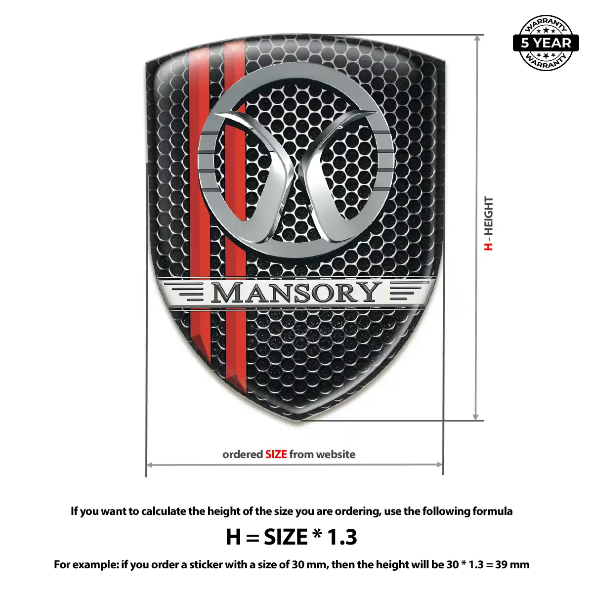 Mansory Emblem Crest Exclusive Series
