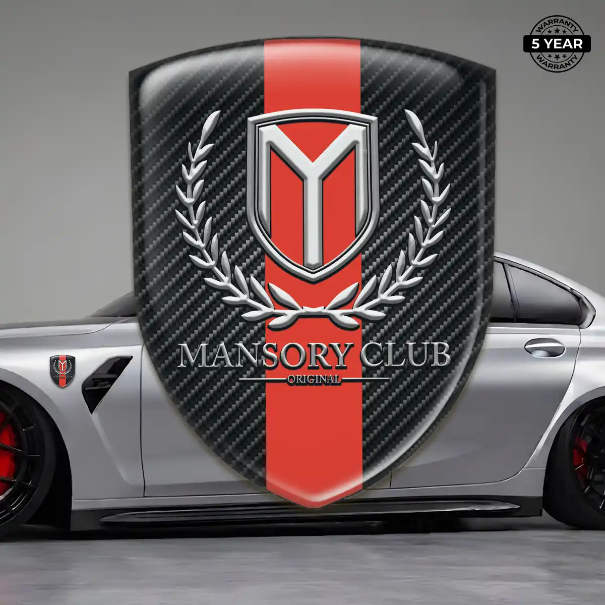 Mansory Emblem Crest Interior Luxe