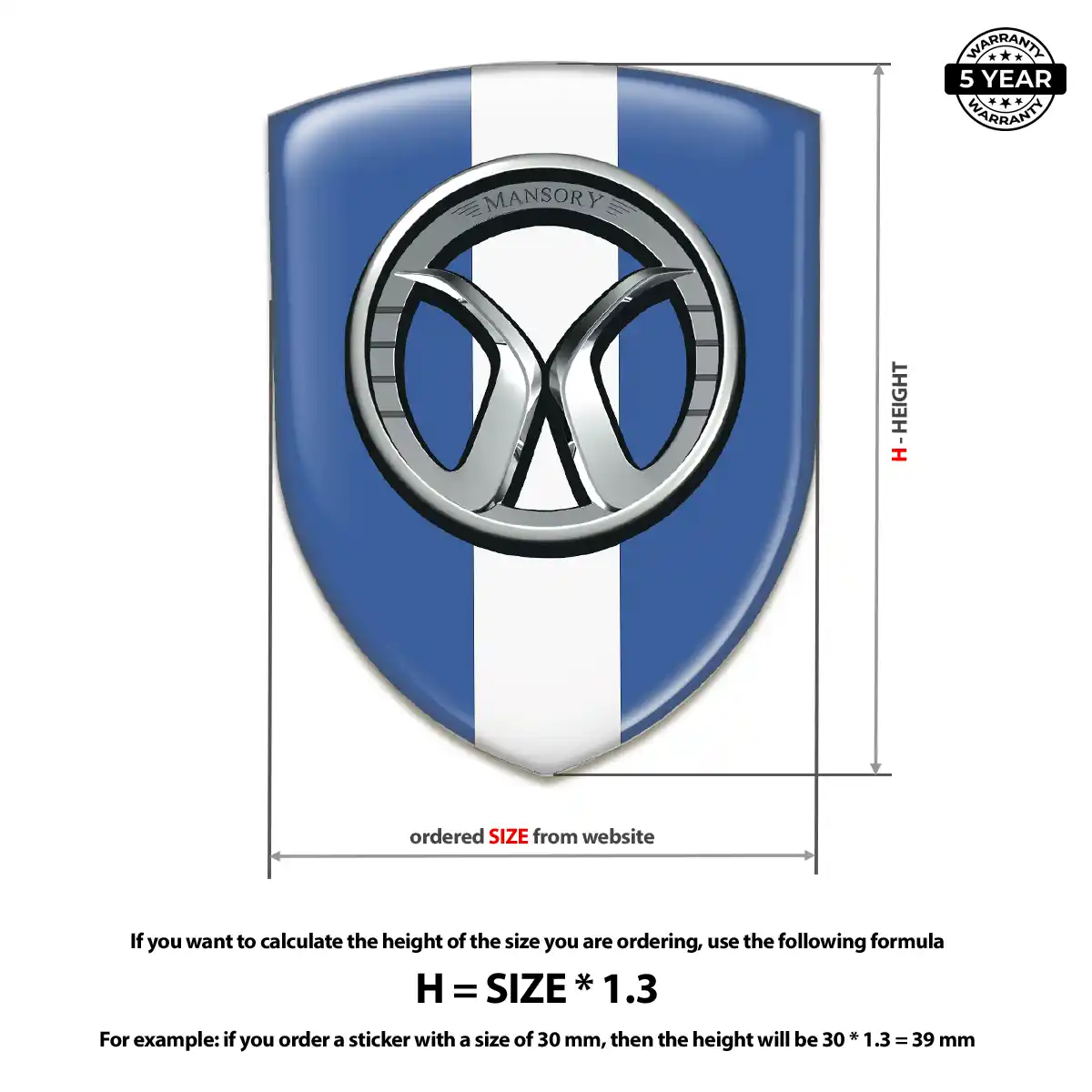Mansory Emblem Crest Noble Edition