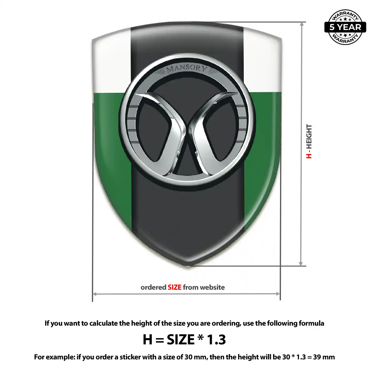 Mansory Emblem Crest Opulent Line