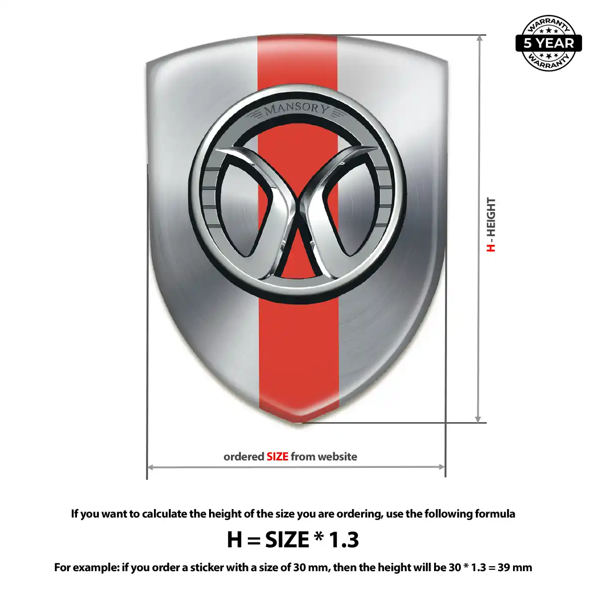 Mansory Emblem Crest Prestige Line