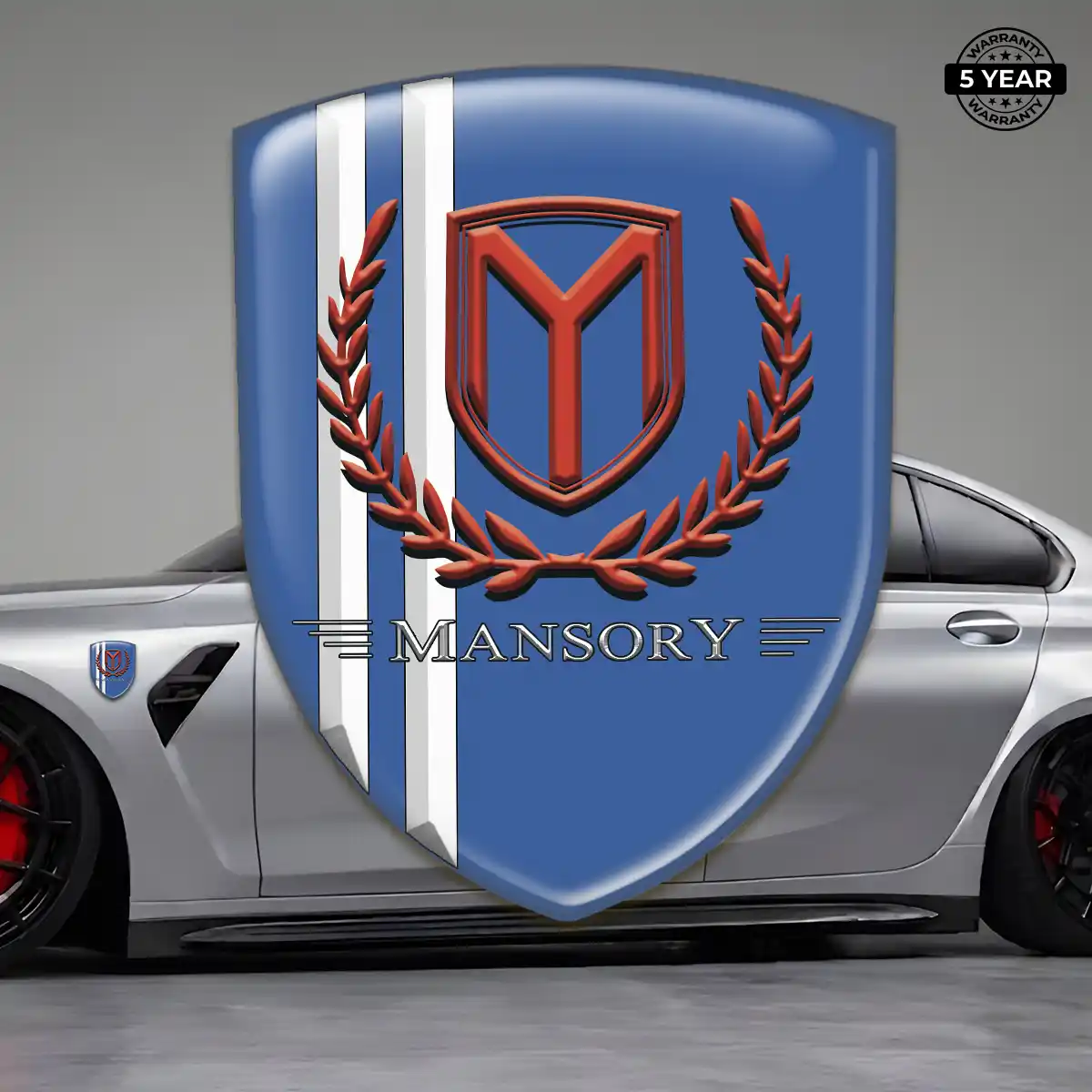 Mansory Emblem Crest Sleek Style