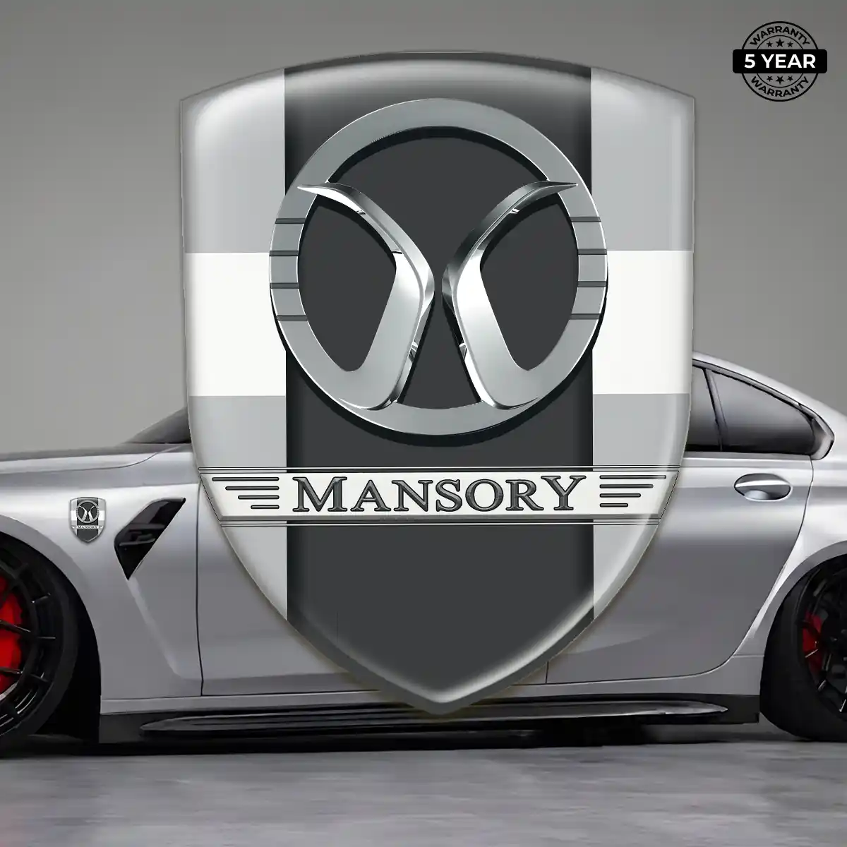Mansory Emblem Domed Badge Deluxe Edition