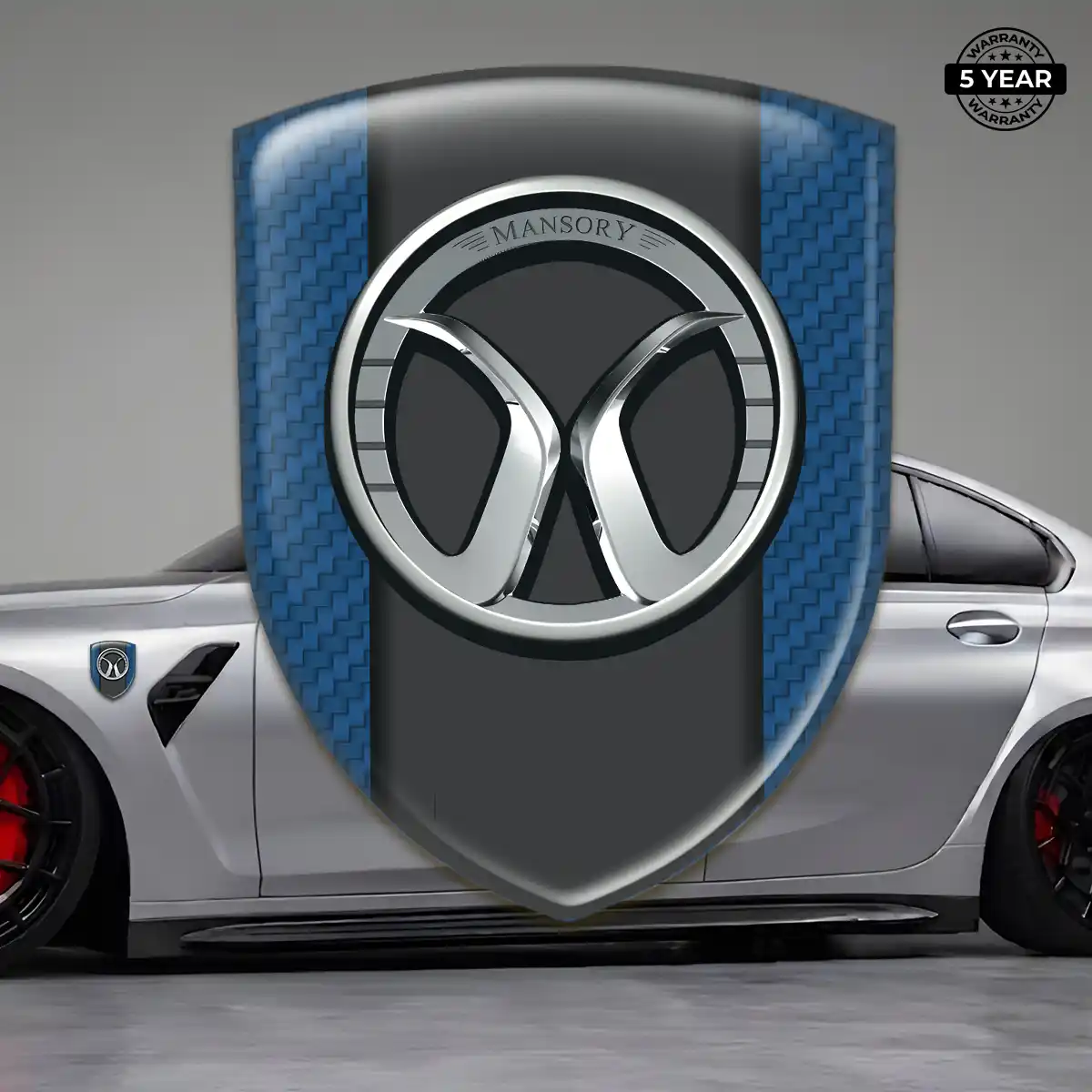 Mansory Emblem Domed Badge Elite Edition