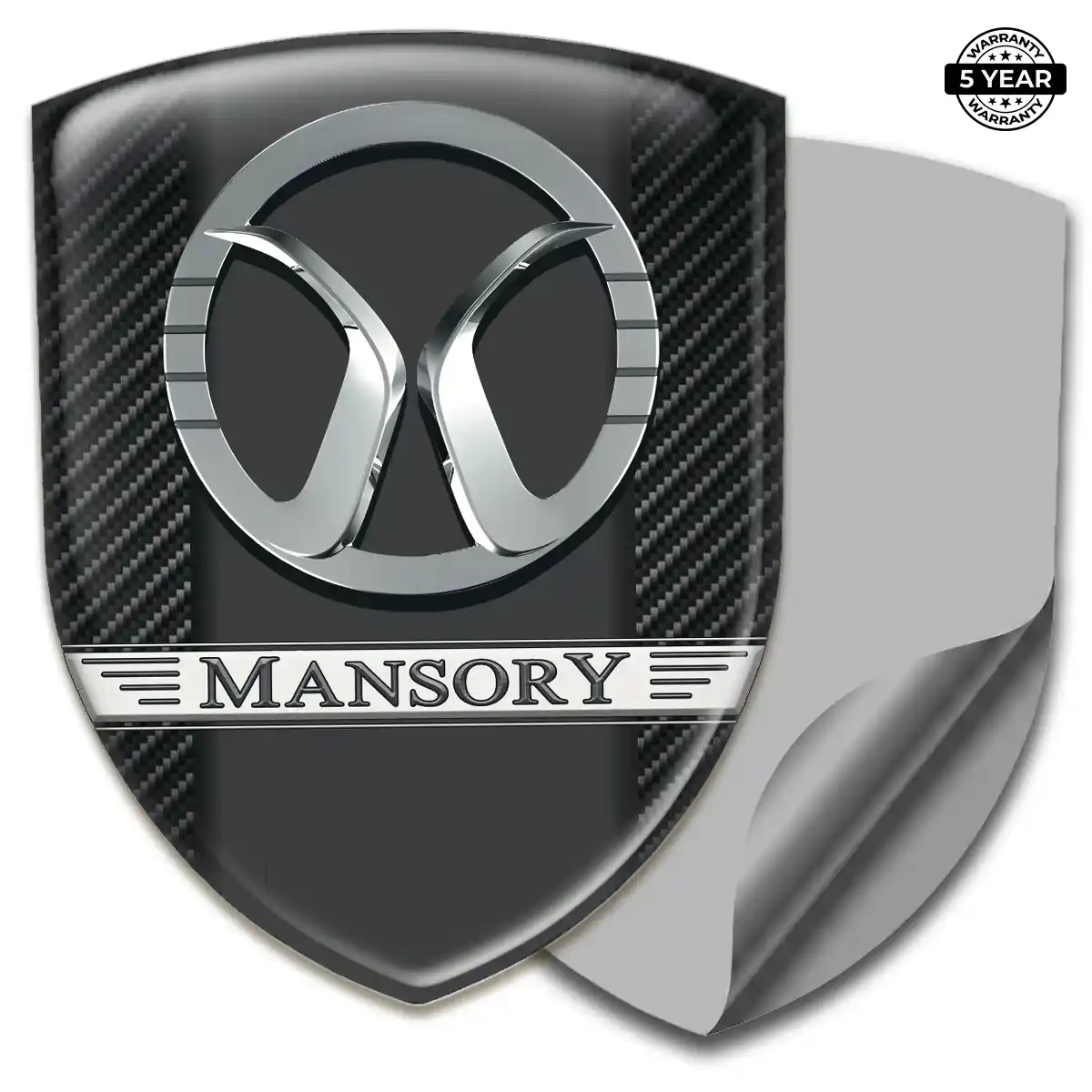 Mansory Emblem Domed Badge Interior Luxe