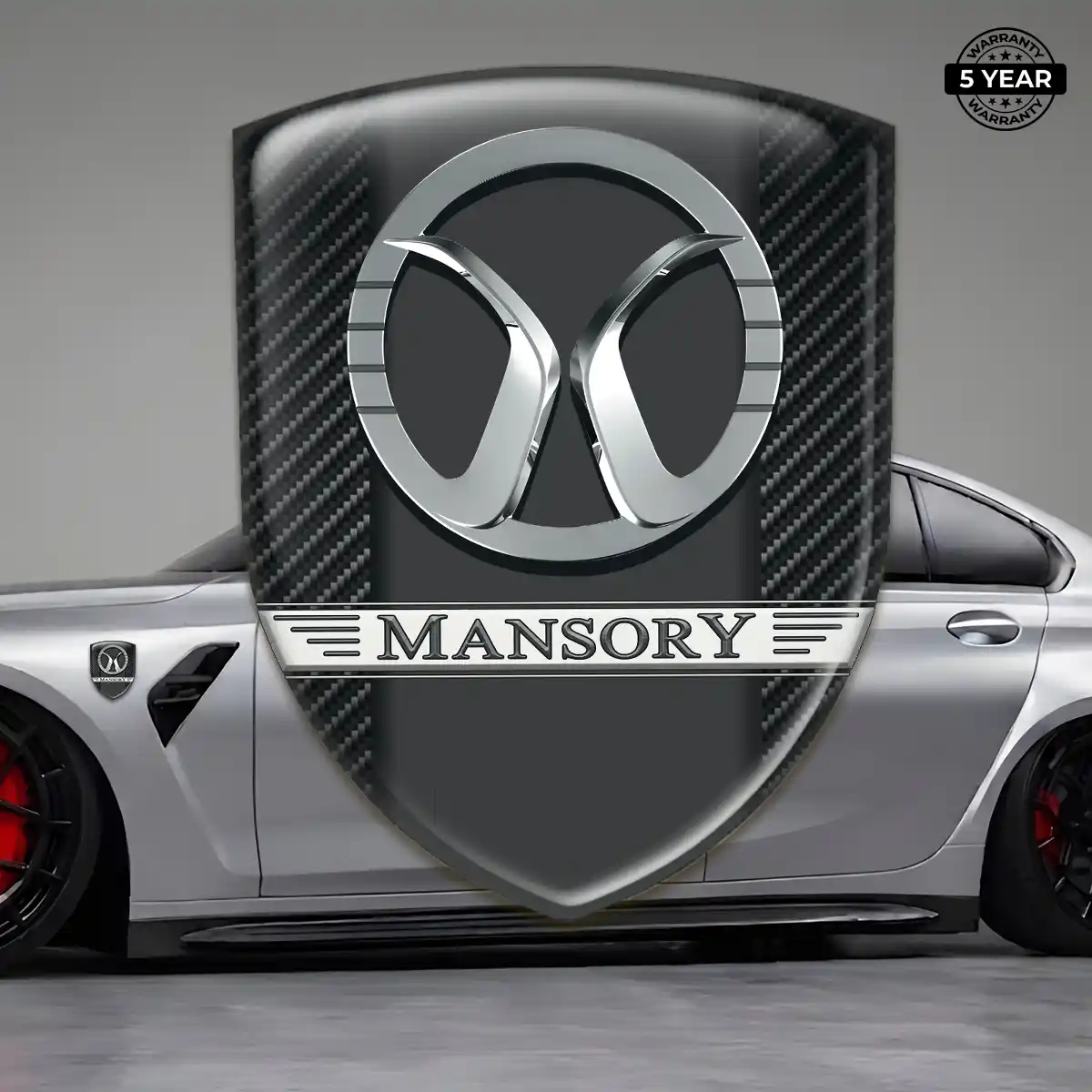 Mansory Emblem Domed Badge Interior Luxe