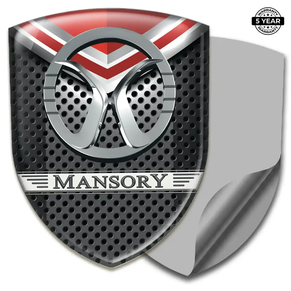 Mansory Emblem Domed Badge Opulent Line