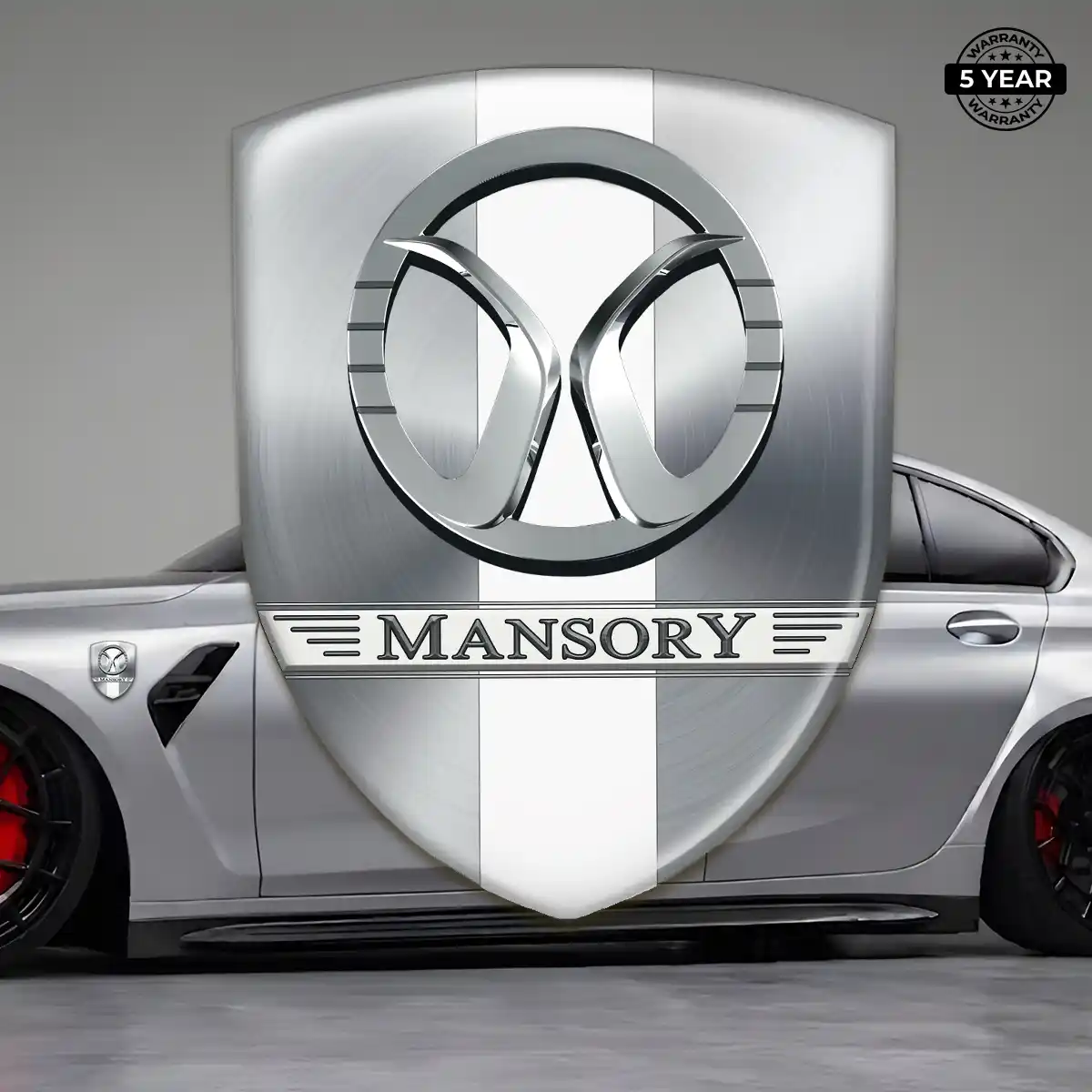 Mansory Emblem Domed Badge Prestige Line