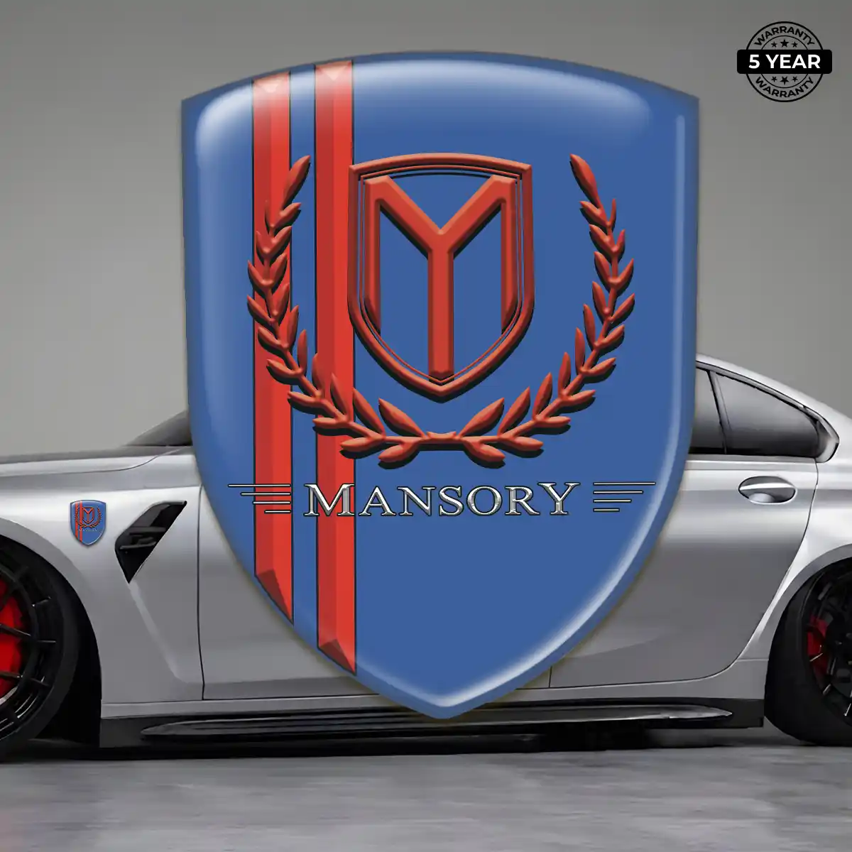Mansory Emblem Domed Badge Prime Quality