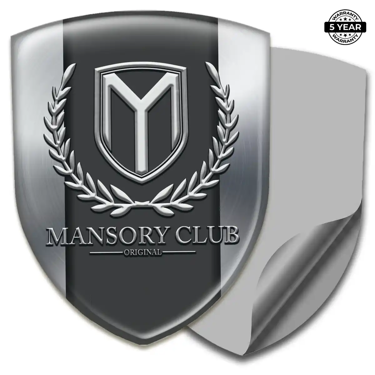 Mansory Emblem Domed Badge Refined Design