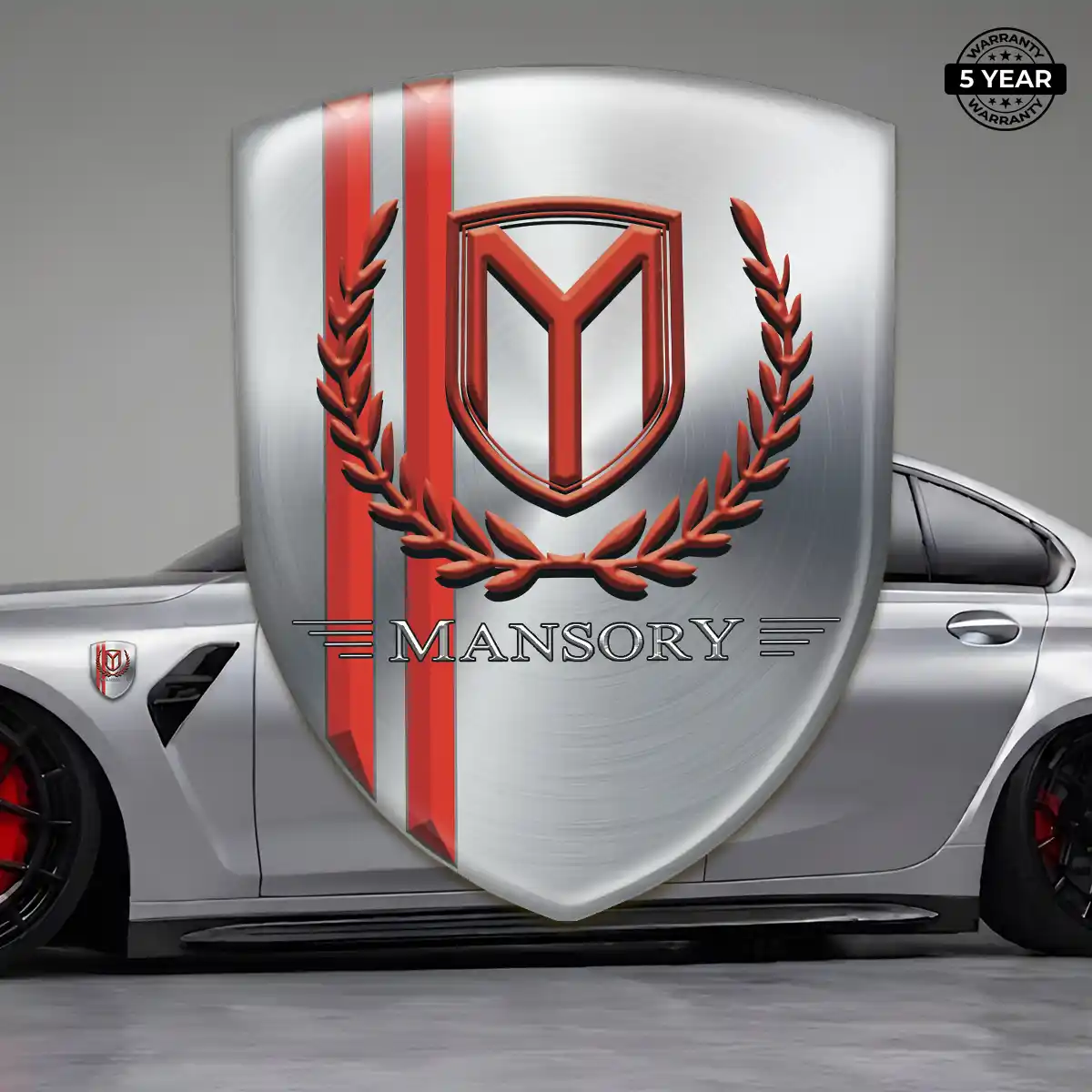 Mansory Emblem Domed Badge Resin Elite