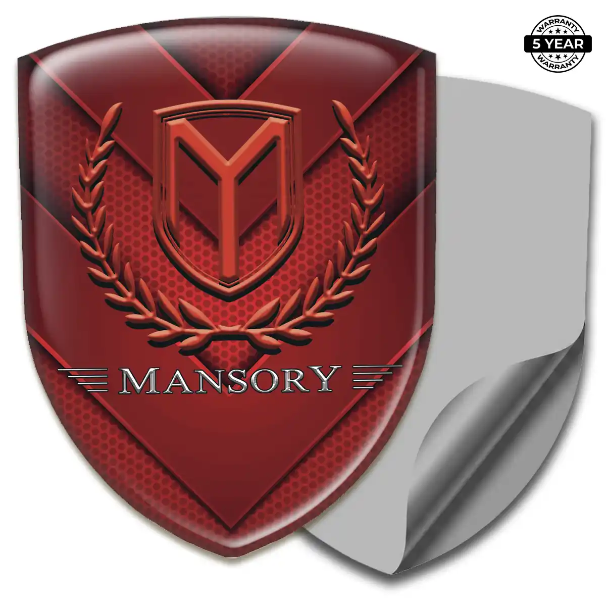 Mansory Emblem Domed Badge Superior Craft