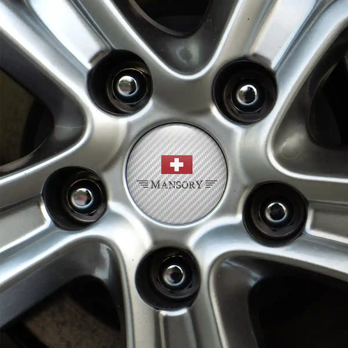 Mansory Emblem Epoxy Self-Adhesive Sleek Style