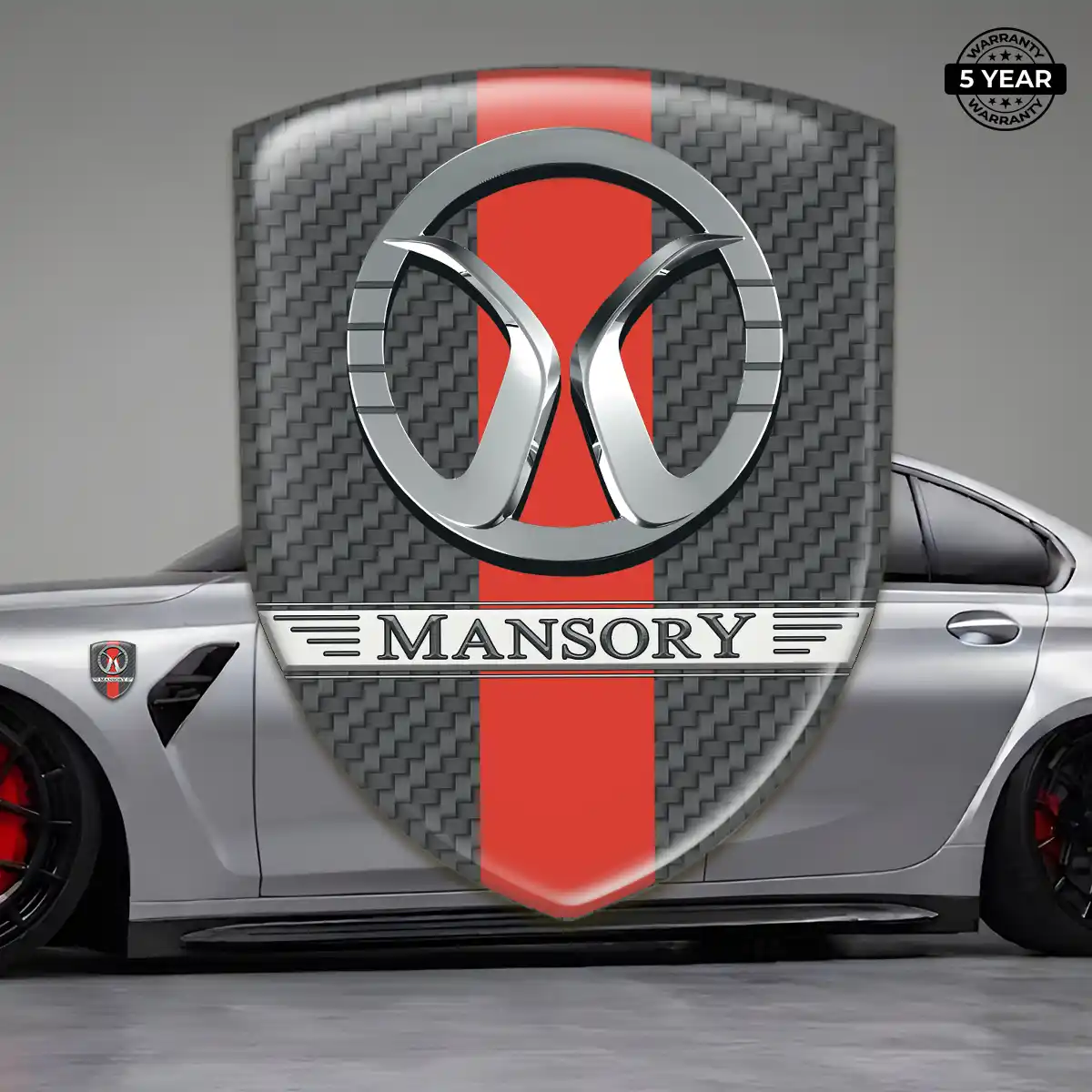 Mansory Emblem Logo Badge Elite Edition