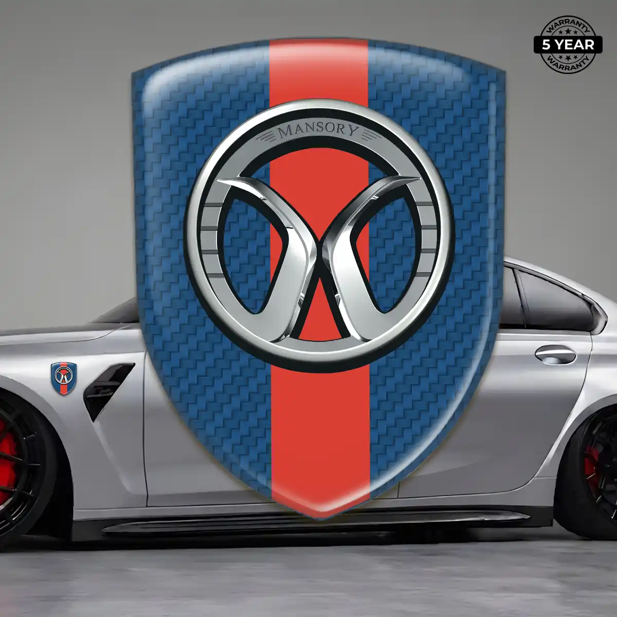 Mansory Emblem Logo Badge Noble Edition