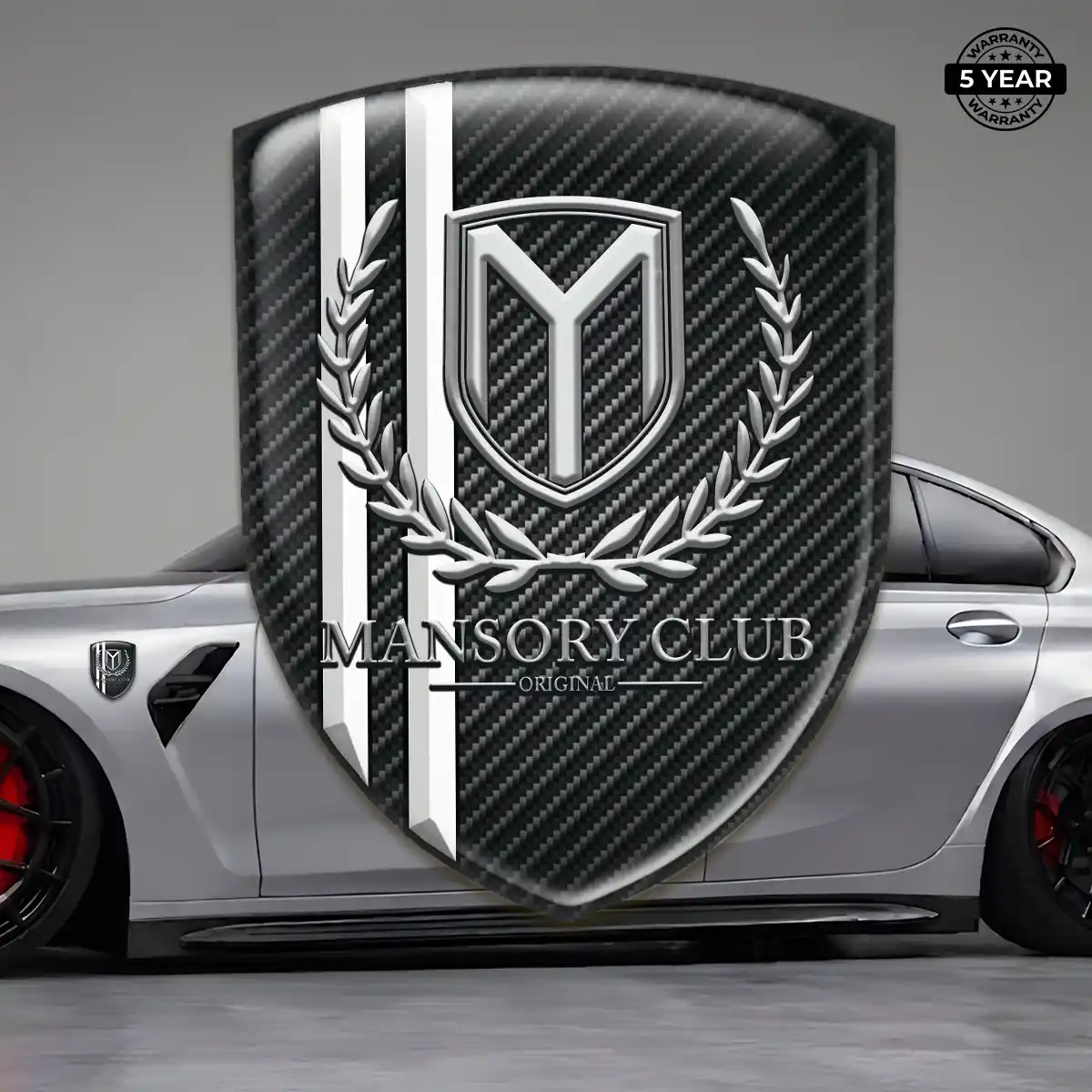 Mansory Emblem Logo Badge Opulent Line