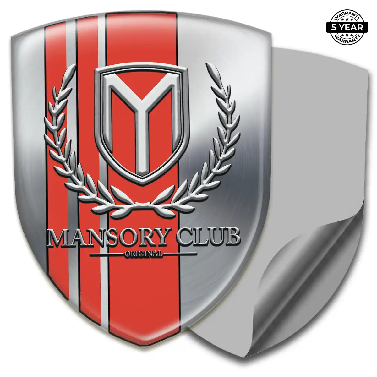 Mansory Emblem Logo Badge Premium Dome