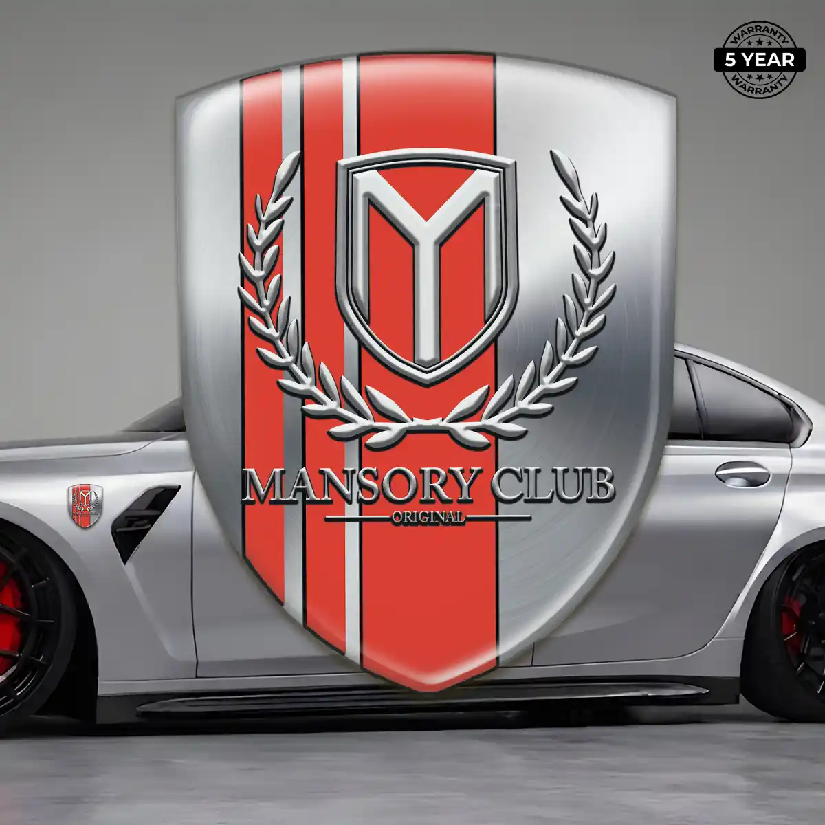 Mansory Emblem Logo Badge Premium Dome