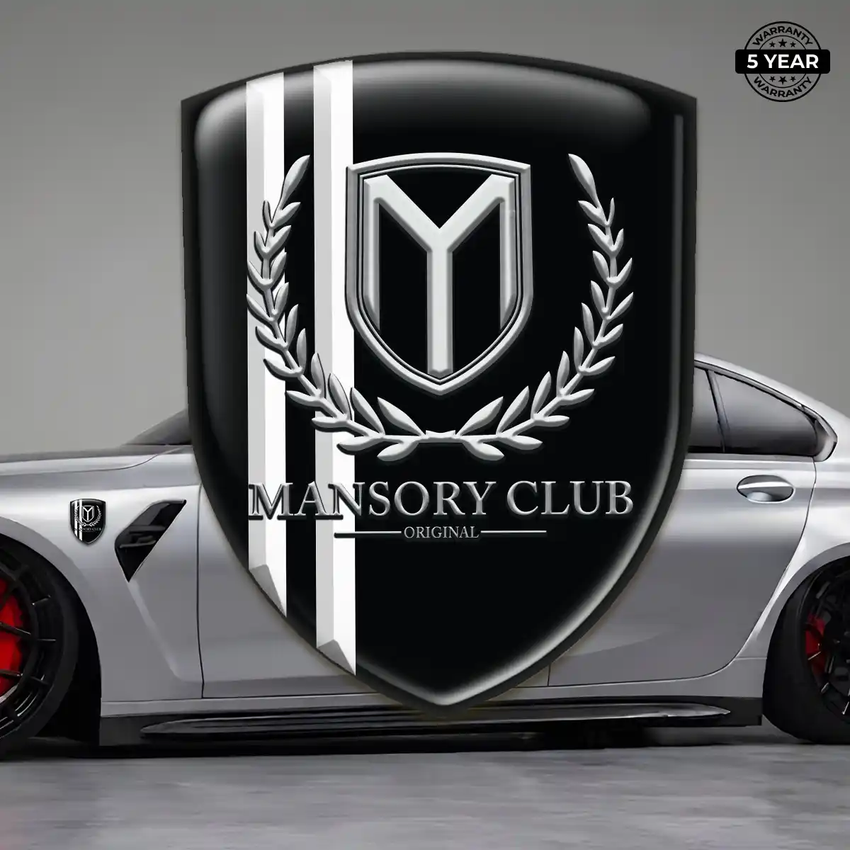Mansory Emblem Logo Badge Prestige Line