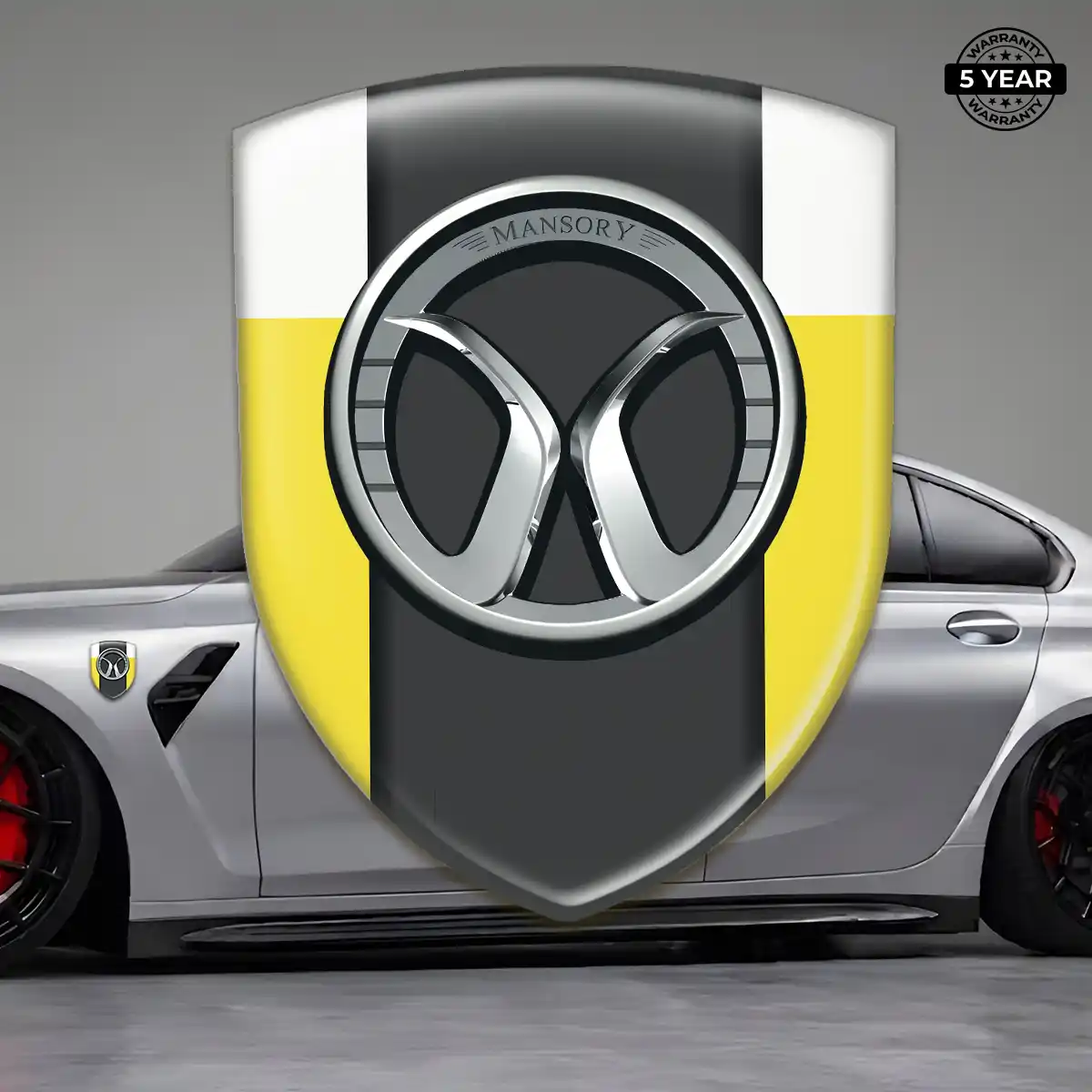 Mansory Emblem Logo Badge Prime Quality