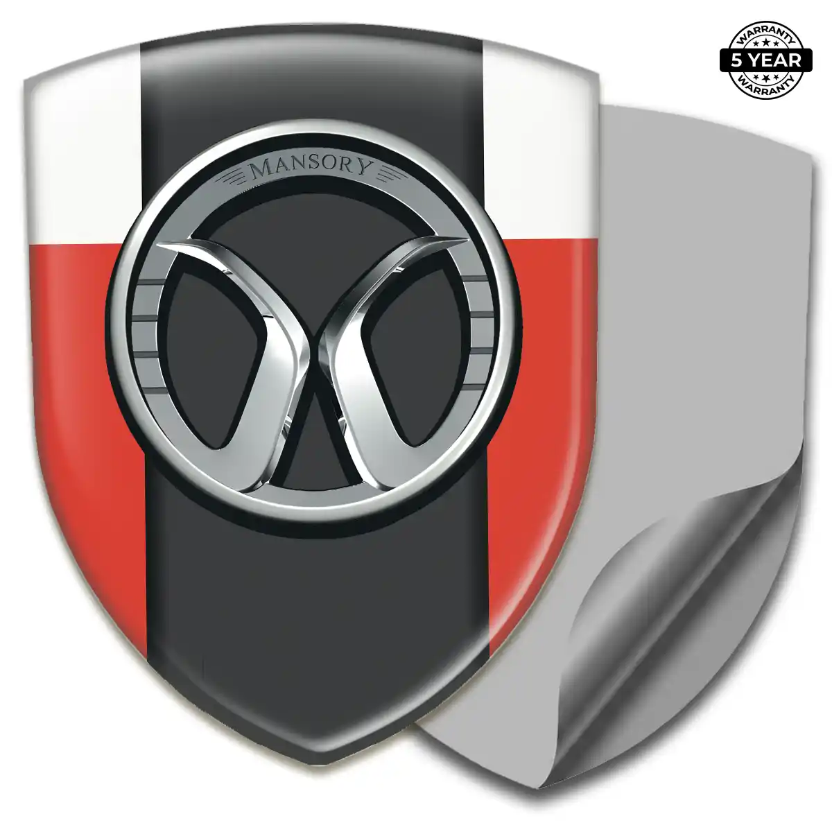 Mansory Emblem Logo Badge Resin Elite