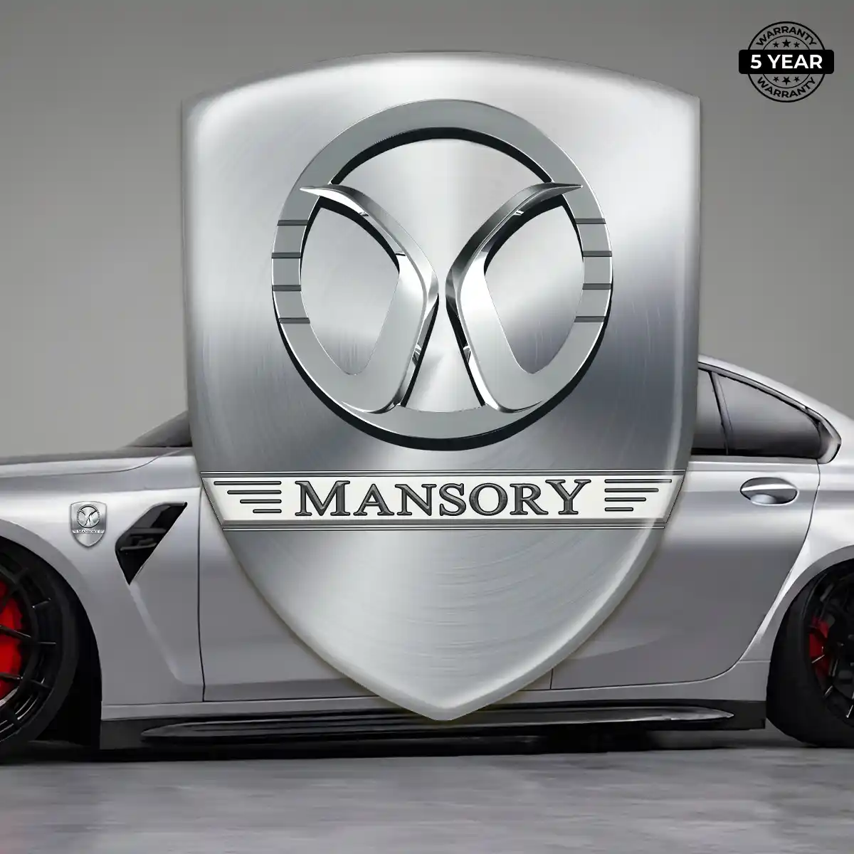 Mansory Emblem Logo Badge Sleek Style
