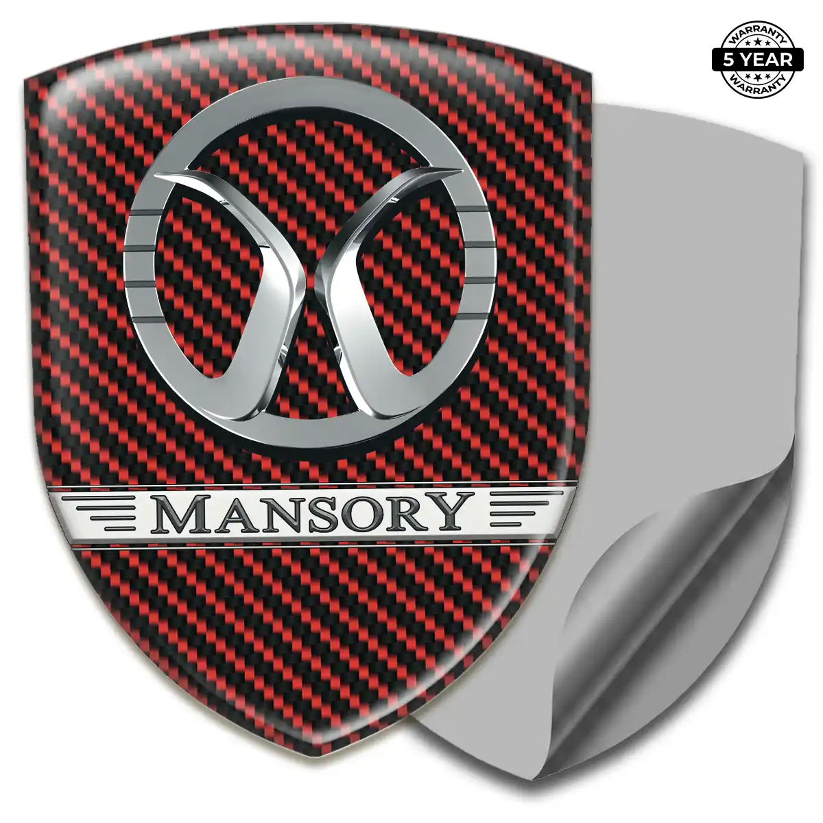 Mansory Emblem Logo Badge Superior Craft
