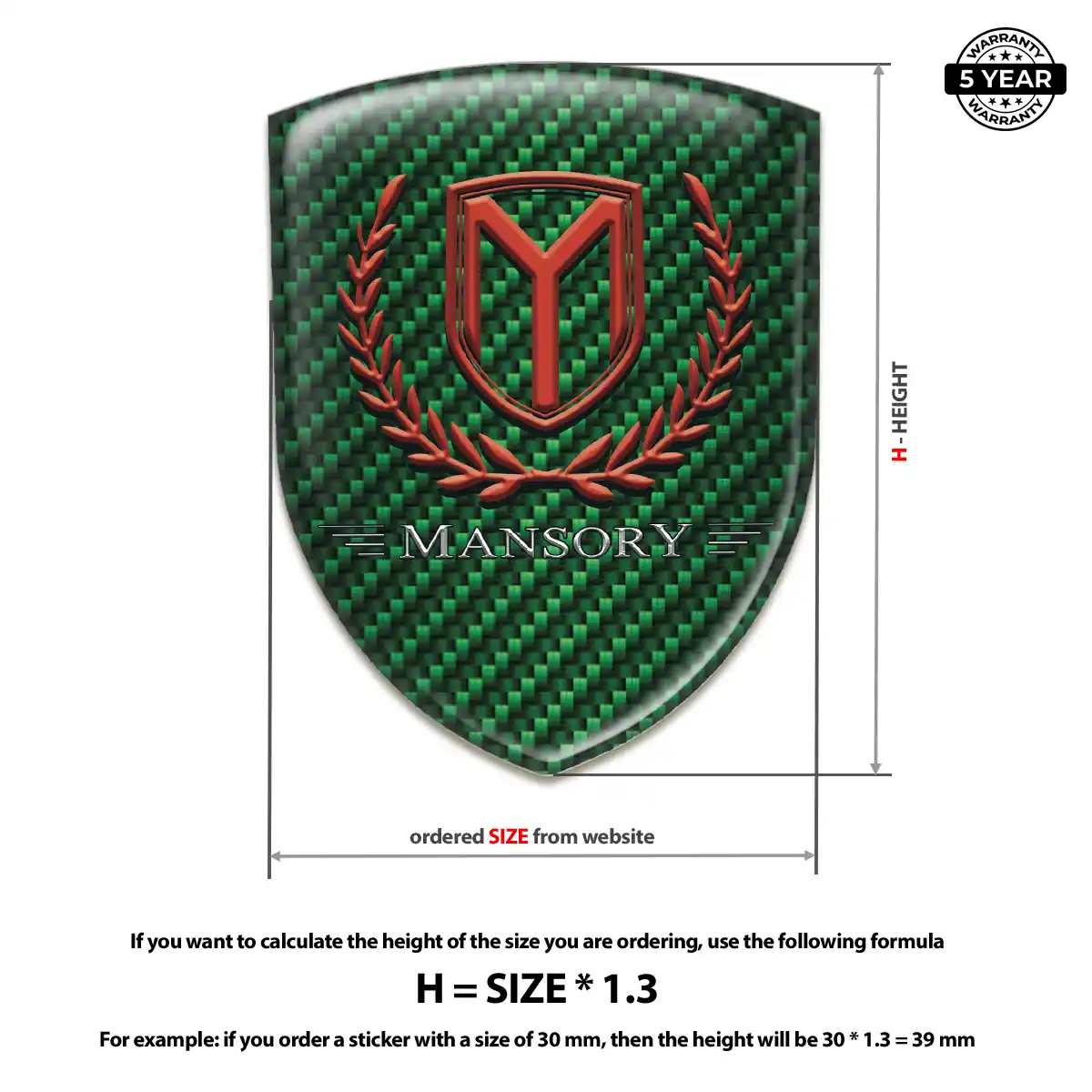 Mansory Emblem Logo Deluxe Edition