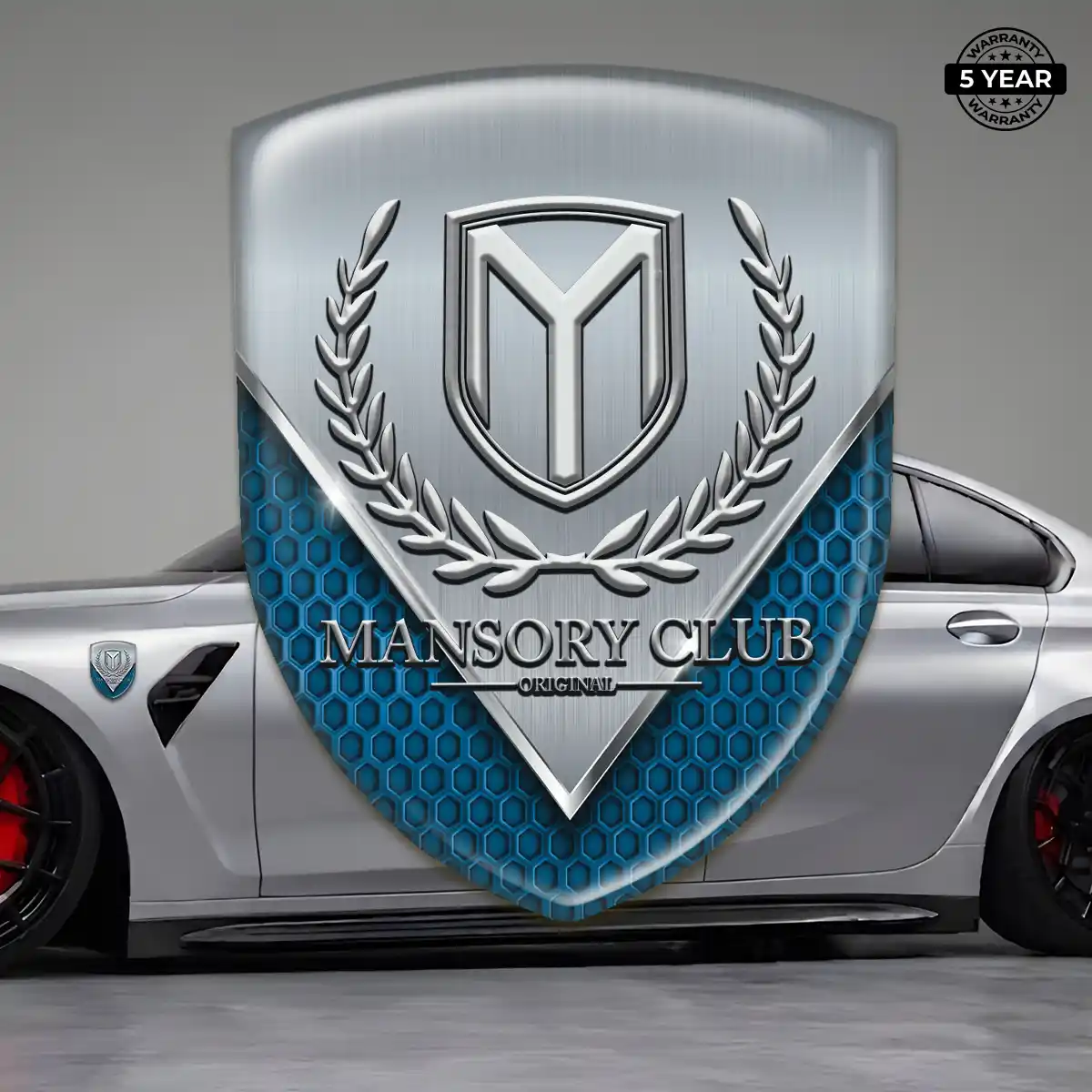 Mansory Emblem Logo Elite Finish
