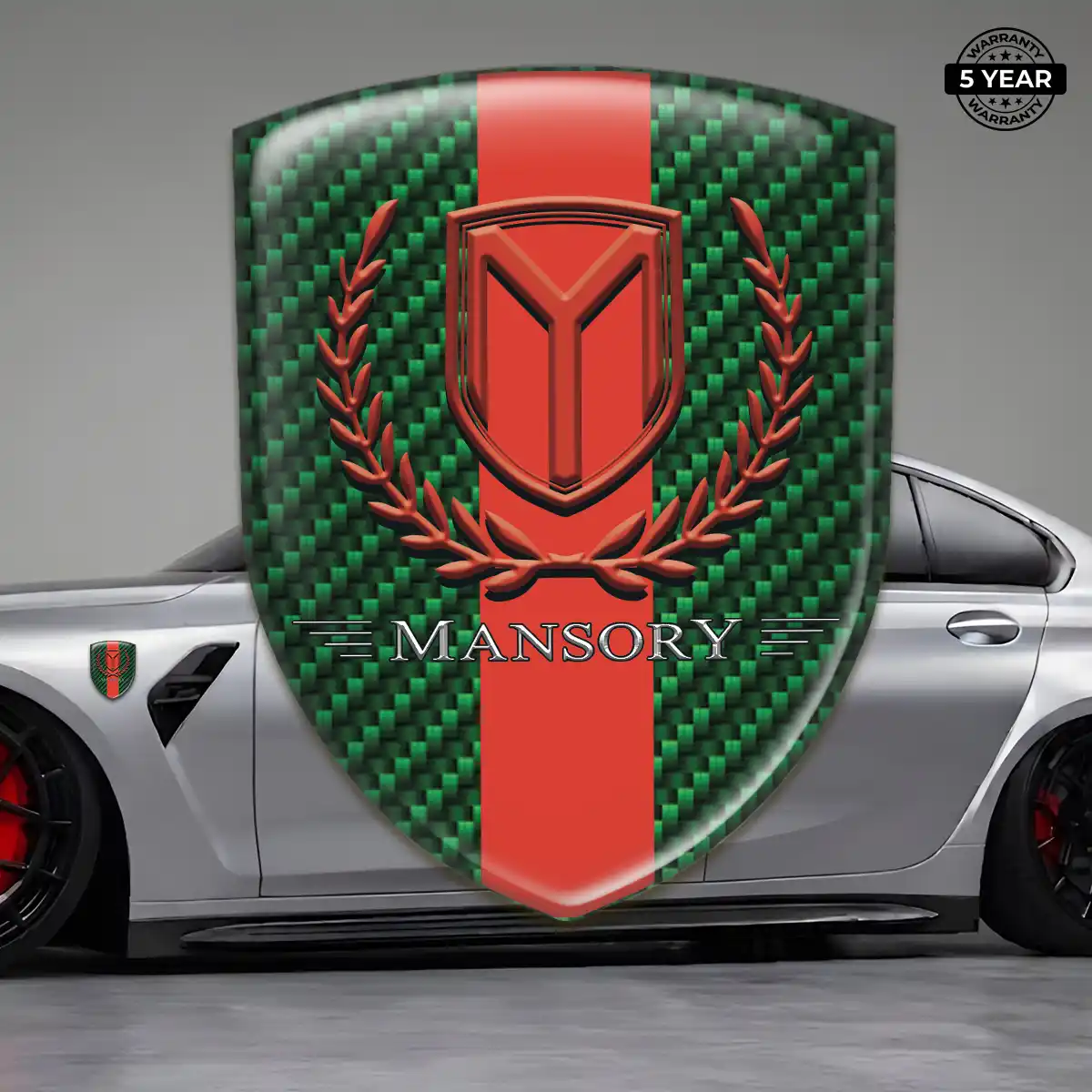 Mansory Emblem Logo Interior Luxe