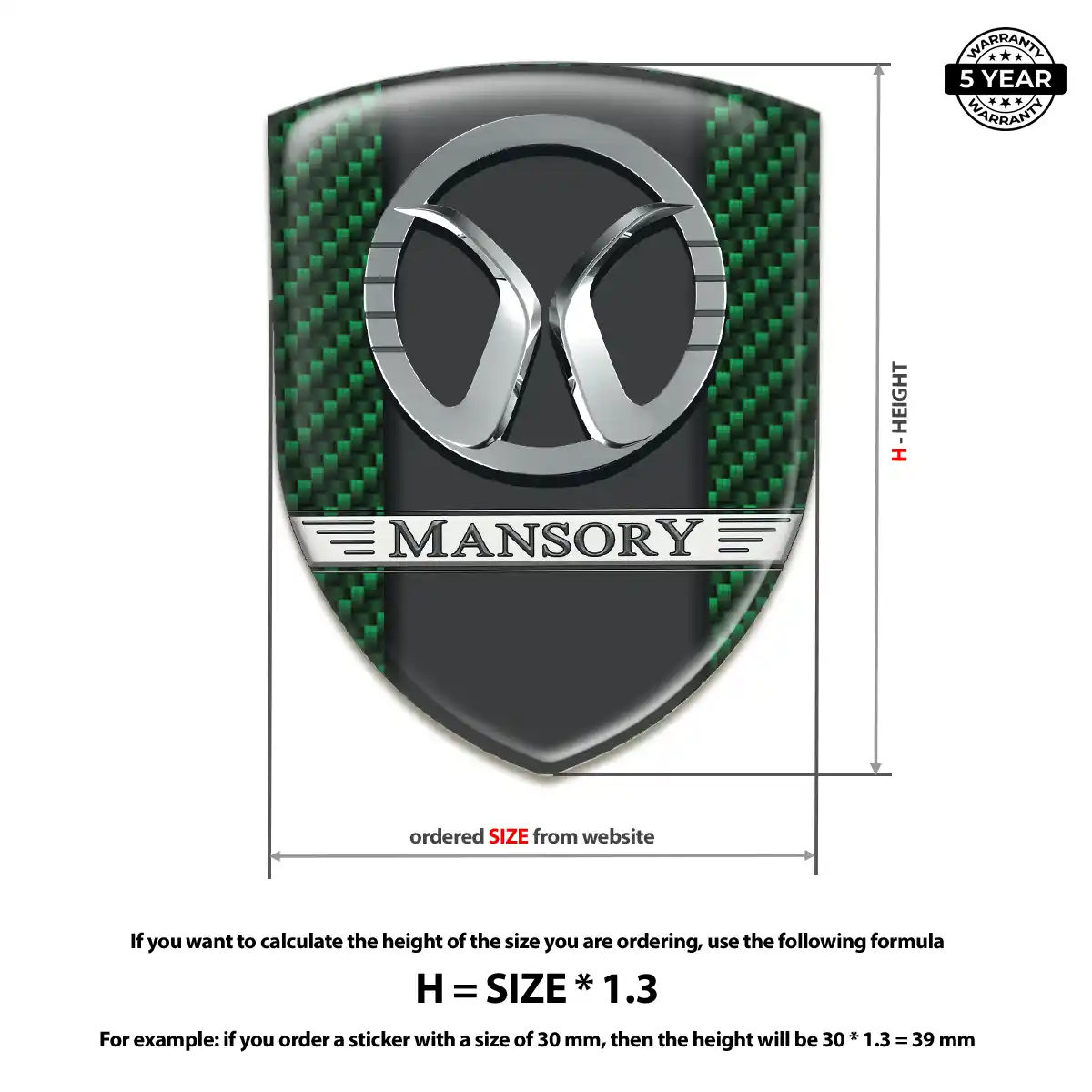 Mansory Emblem Logo Noble Edition