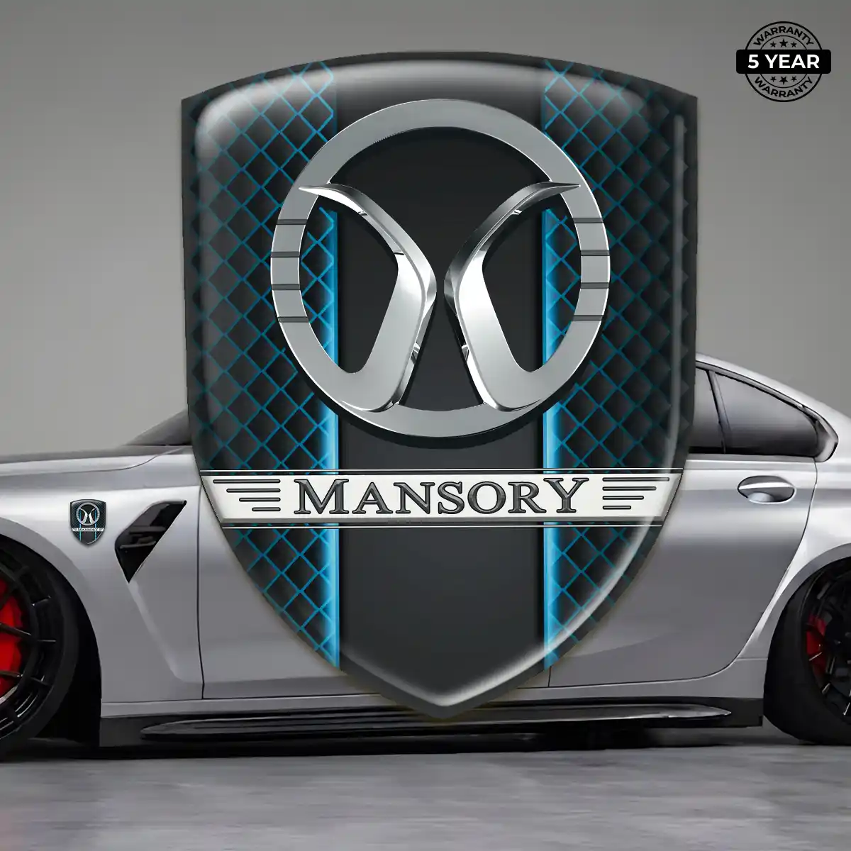 Mansory Emblem Logo Premium Dome