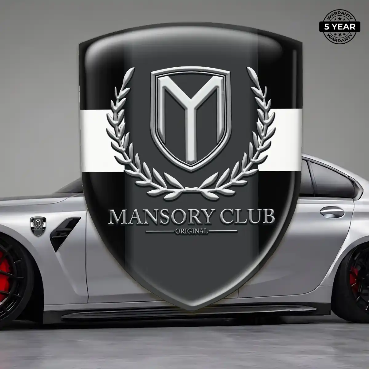 Mansory Emblem Logo Superior Craft