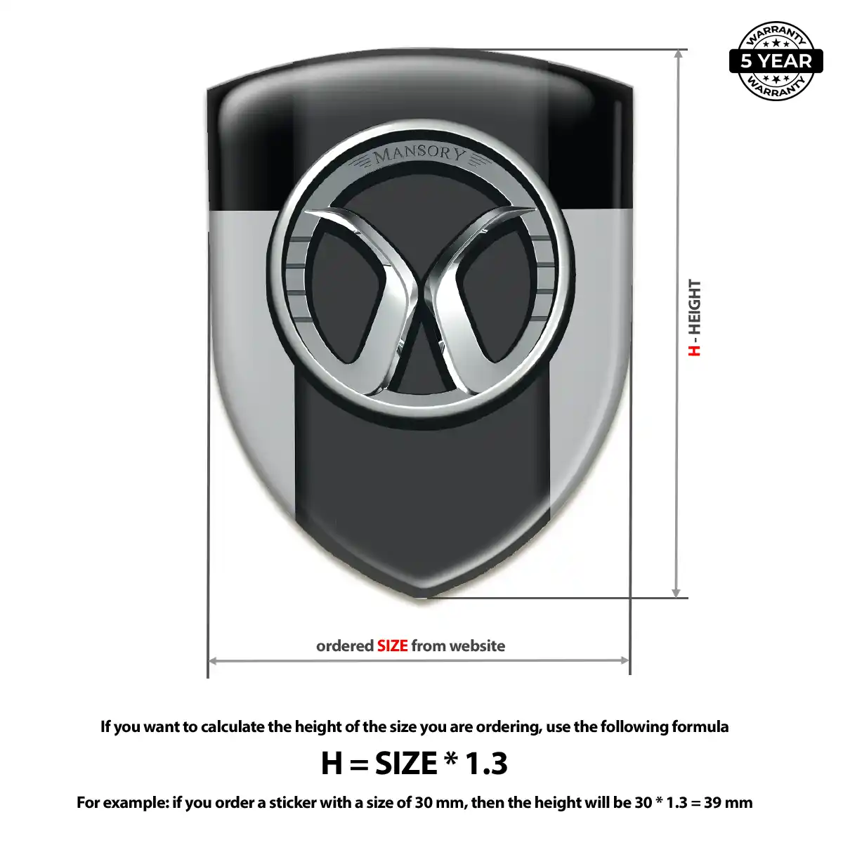 Mansory Emblem Refined Design