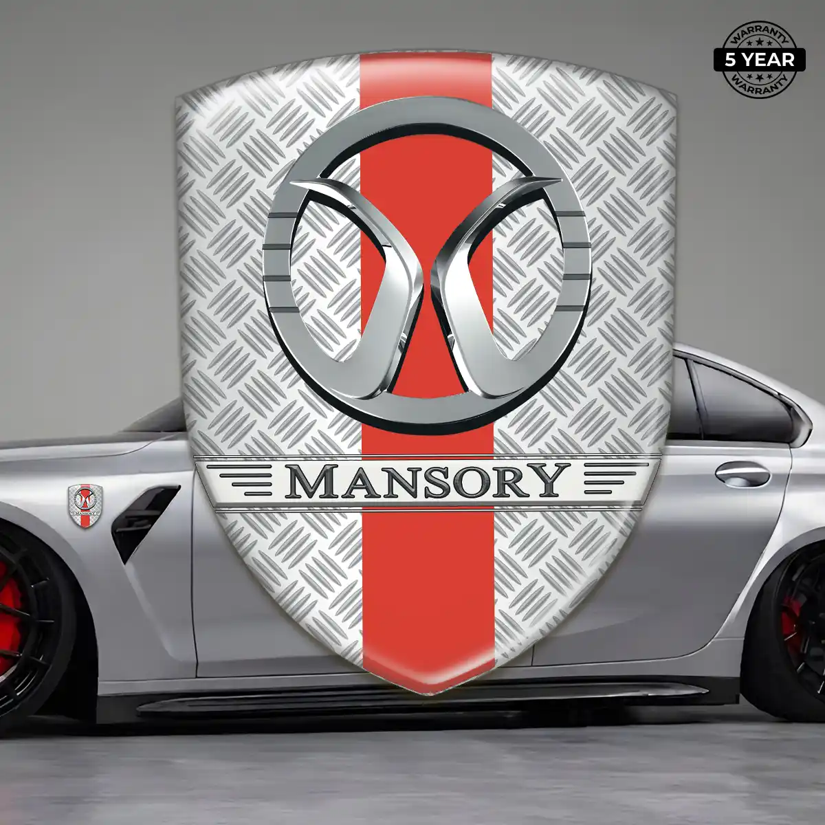 Mansory Emblem Shield Elite Finish